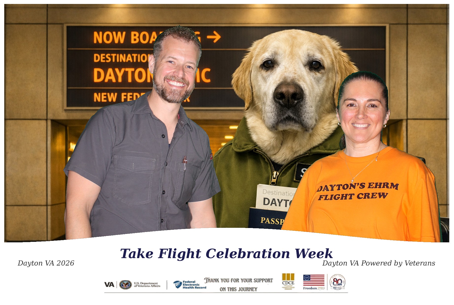 Dayton VAMC 2026 Take Flight Celebration Week | View more photos from the event at gallery.photoboothcincy.com/u/PhotoBoothCincy/Dayton-VAMC-2026-Take-Flight-Celebration-Week