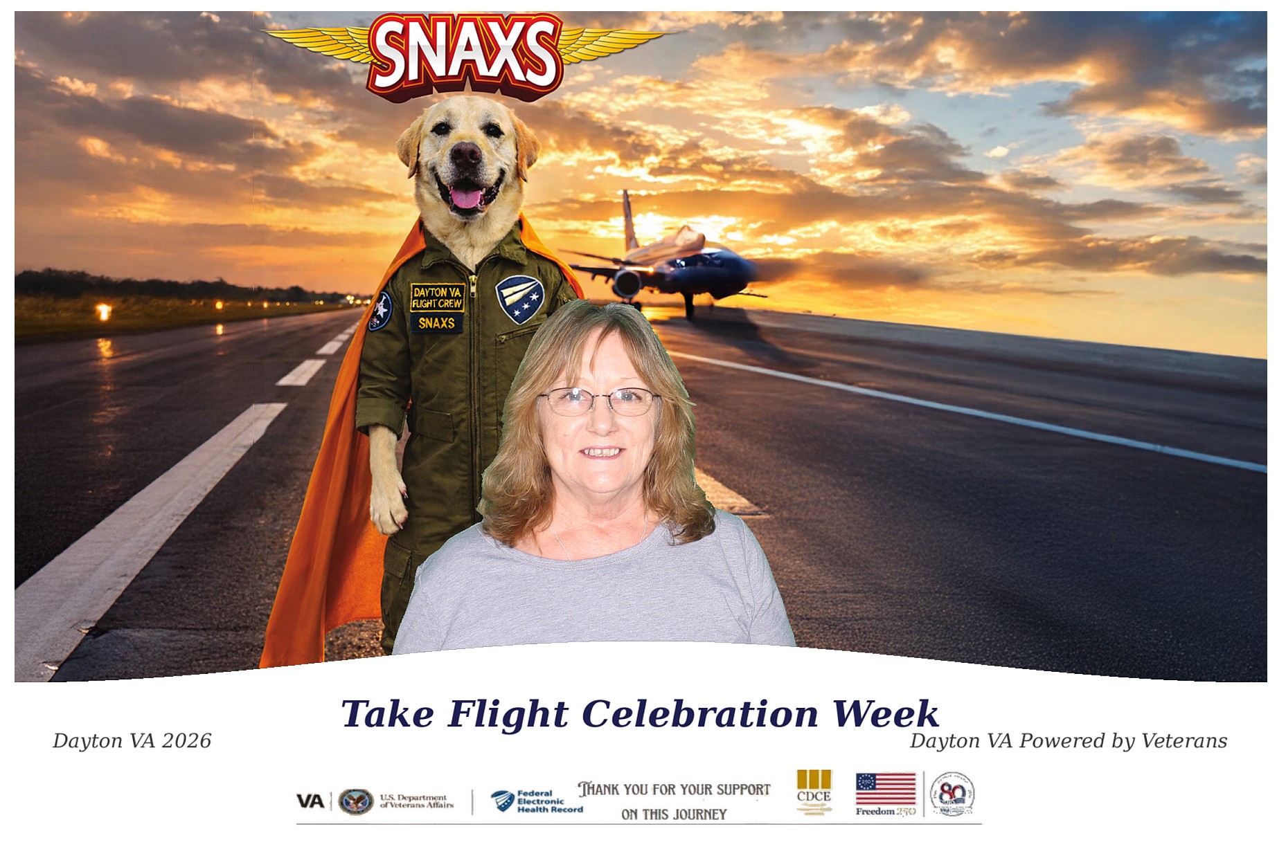 Dayton VAMC 2026 Take Flight Celebration Week | View more photos from the event at gallery.photoboothcincy.com/u/PhotoBoothCincy/Dayton-VAMC-2026-Take-Flight-Celebration-Week
