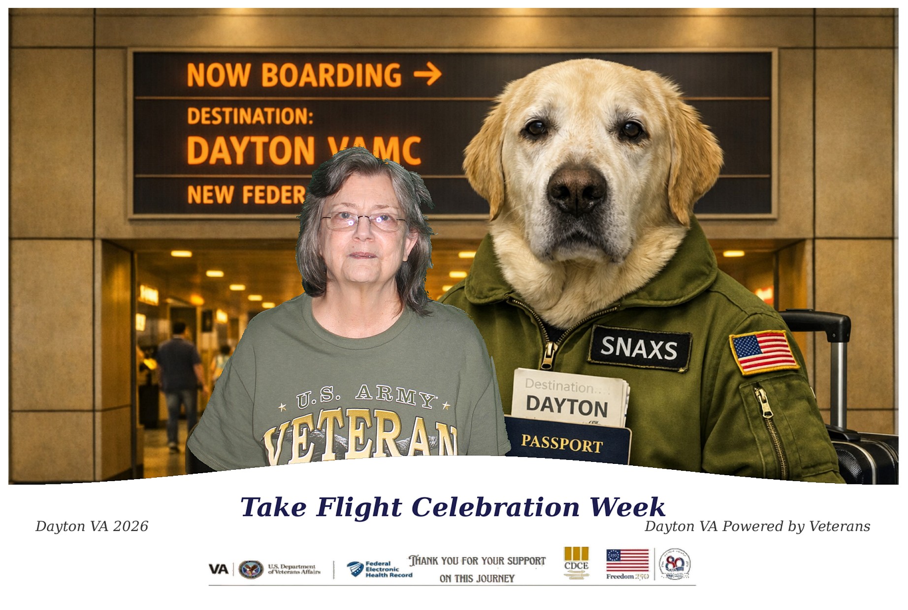 Dayton VAMC 2026 Take Flight Celebration Week | View more photos from the event at gallery.photoboothcincy.com/u/PhotoBoothCincy/Dayton-VAMC-2026-Take-Flight-Celebration-Week