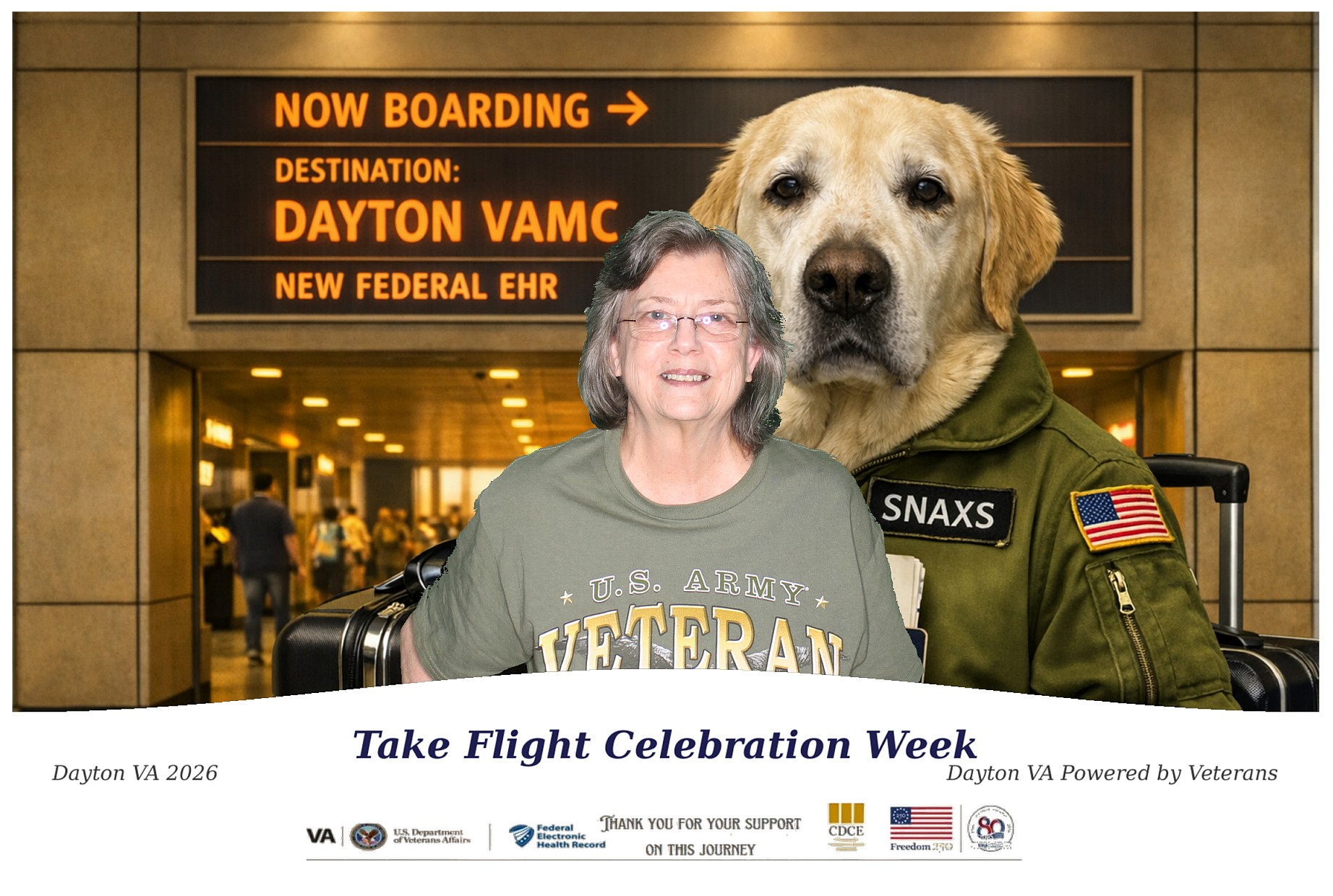 Dayton VAMC 2026 Take Flight Celebration Week | View more photos from the event at gallery.photoboothcincy.com/u/PhotoBoothCincy/Dayton-VAMC-2026-Take-Flight-Celebration-Week