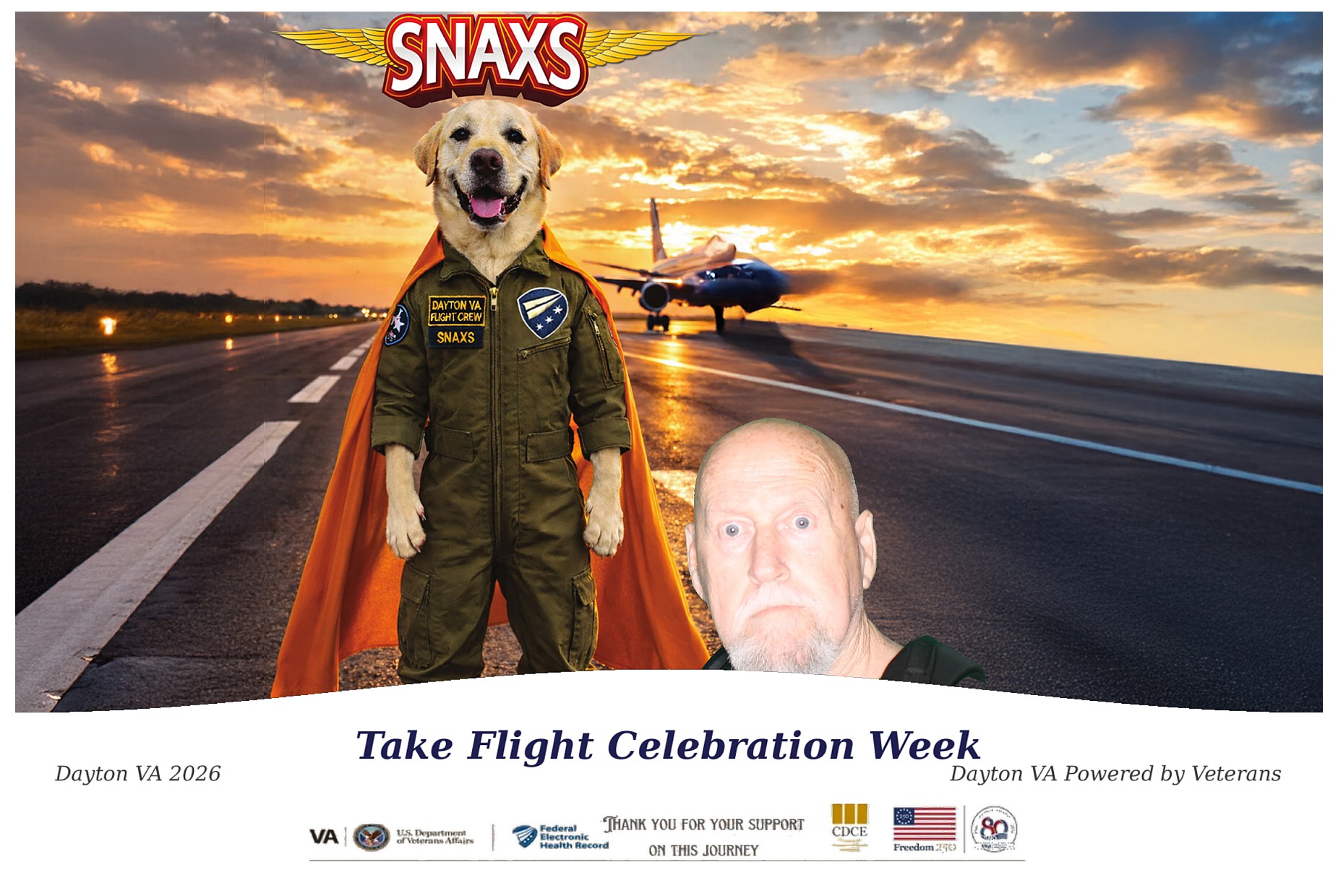 Dayton VAMC 2026 Take Flight Celebration Week | View more photos from the event at gallery.photoboothcincy.com/u/PhotoBoothCincy/Dayton-VAMC-2026-Take-Flight-Celebration-Week