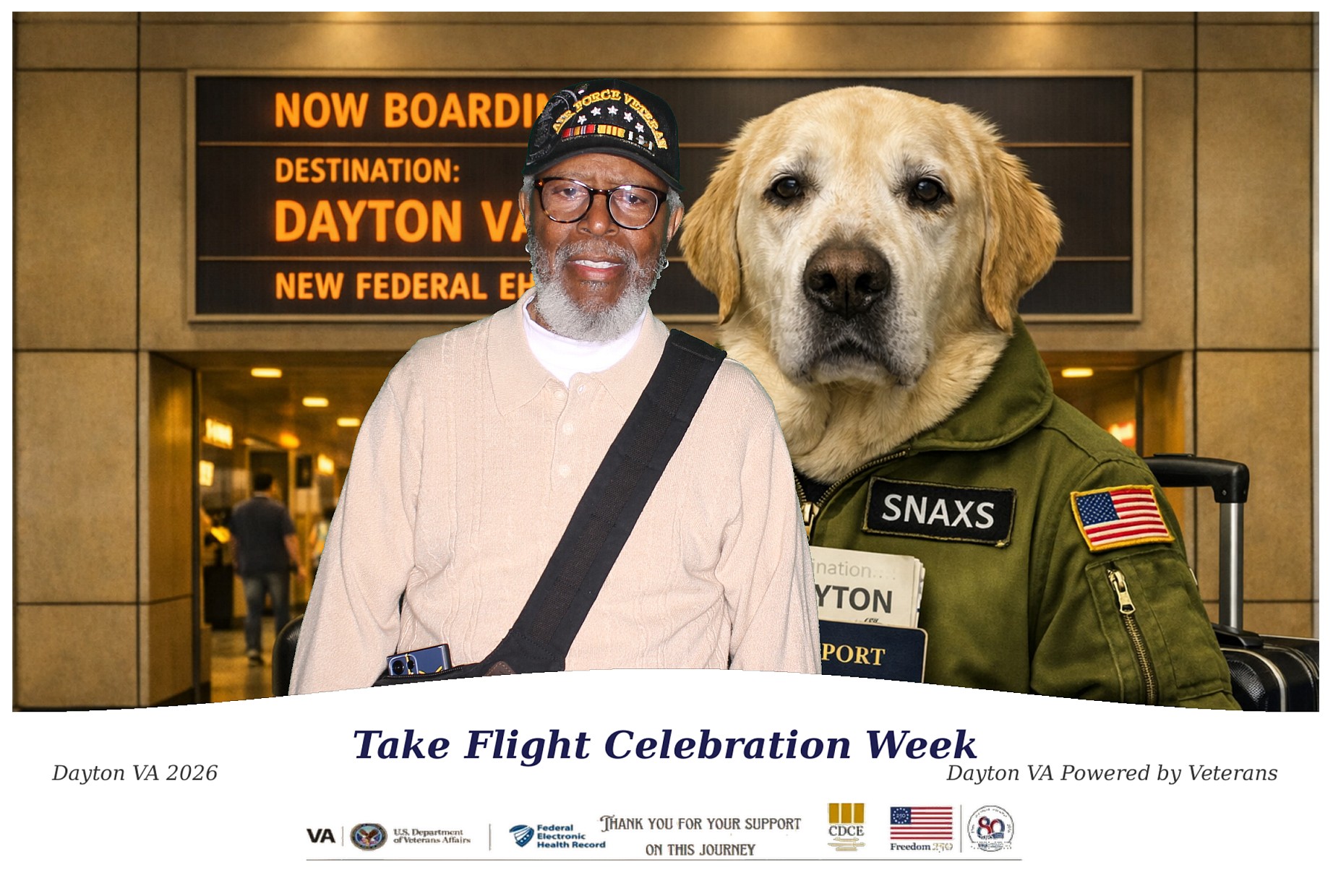 Dayton VAMC 2026 Take Flight Celebration Week | View more photos from the event at gallery.photoboothcincy.com/u/PhotoBoothCincy/Dayton-VAMC-2026-Take-Flight-Celebration-Week