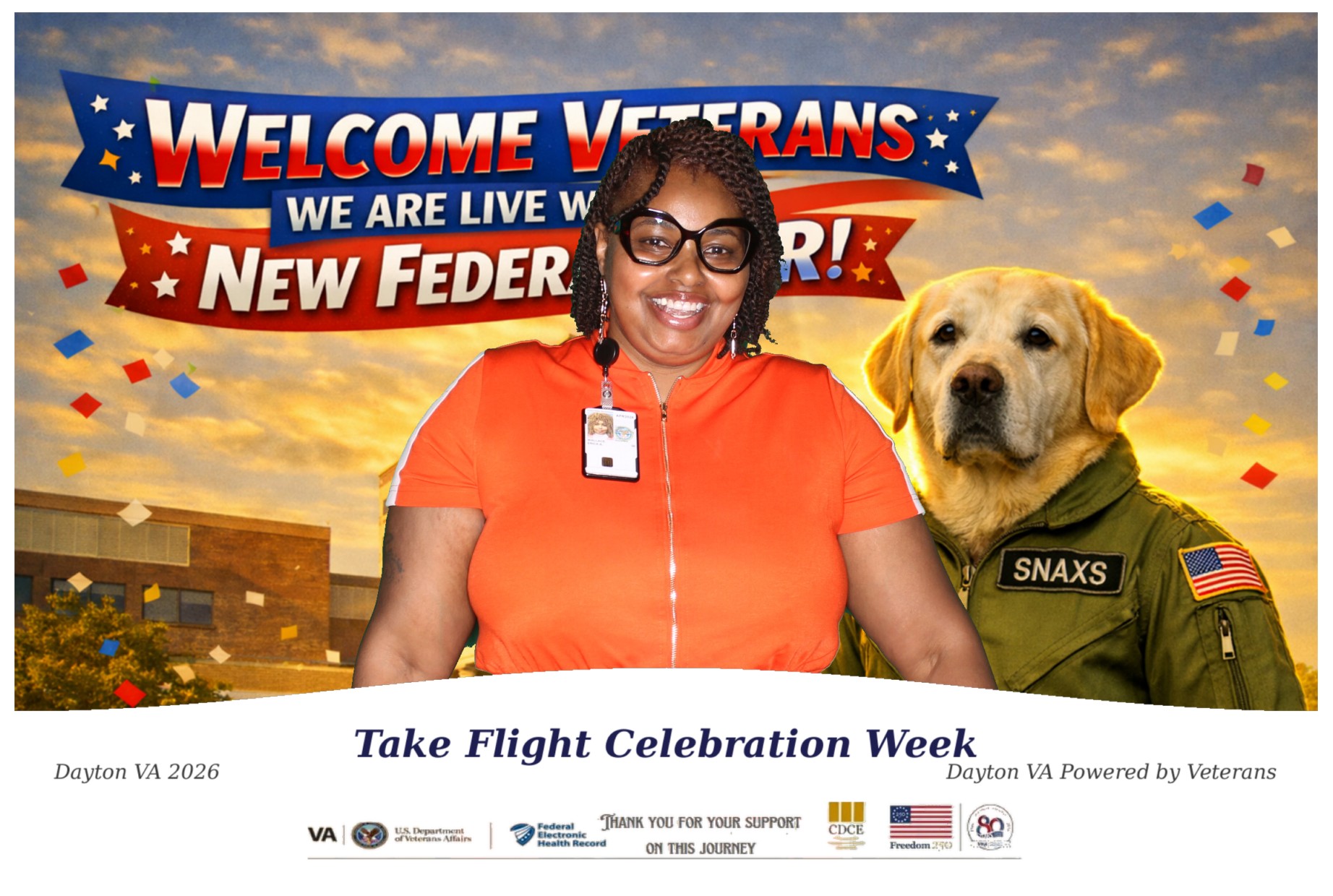 Dayton VAMC 2026 Take Flight Celebration Week | View more photos from the event at gallery.photoboothcincy.com/u/PhotoBoothCincy/Dayton-VAMC-2026-Take-Flight-Celebration-Week