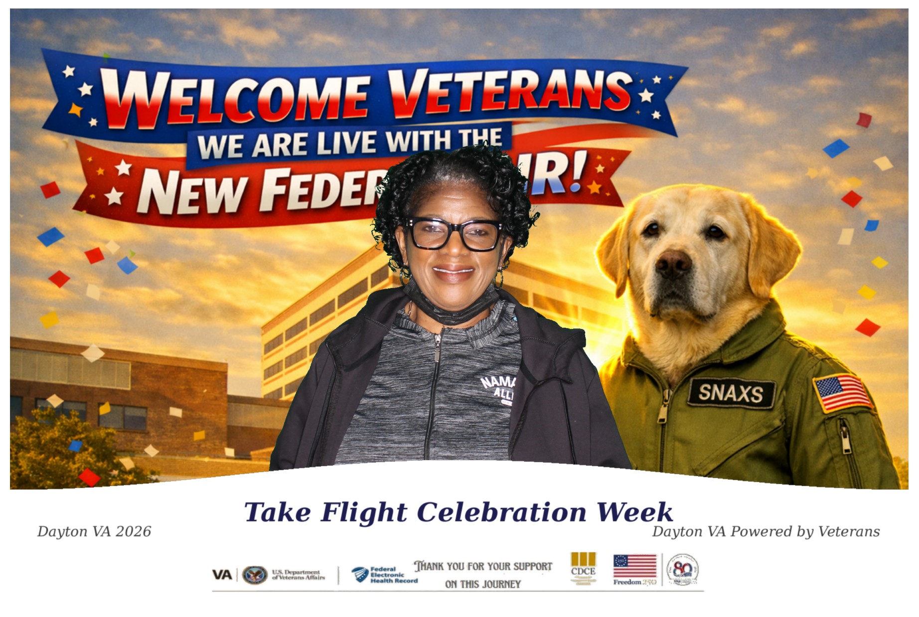 Dayton VAMC 2026 Take Flight Celebration Week | View more photos from the event at gallery.photoboothcincy.com/u/PhotoBoothCincy/Dayton-VAMC-2026-Take-Flight-Celebration-Week