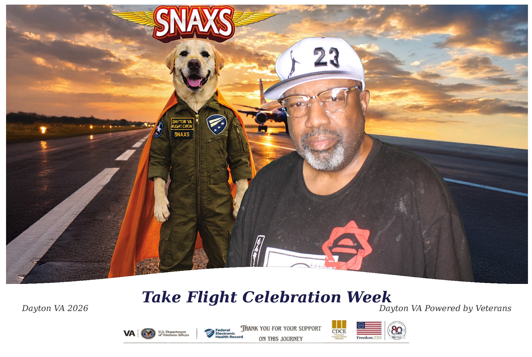 Dayton VAMC 2026 Take Flight Celebration Week | View more photos from the event at gallery.photoboothcincy.com/u/PhotoBoothCincy/Dayton-VAMC-2026-Take-Flight-Celebration-Week