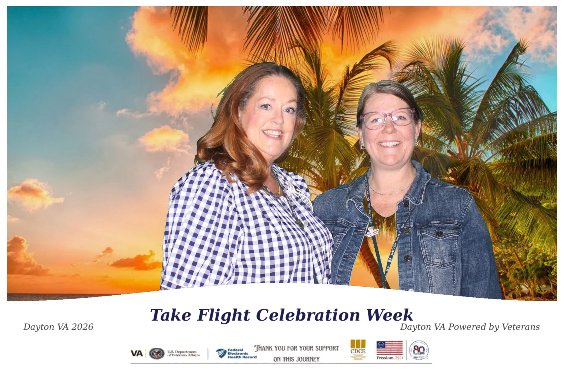 Dayton VAMC 2026 Take Flight Celebration Week | View more photos from the event at gallery.photoboothcincy.com/u/PhotoBoothCincy/Dayton-VAMC-2026-Take-Flight-Celebration-Week