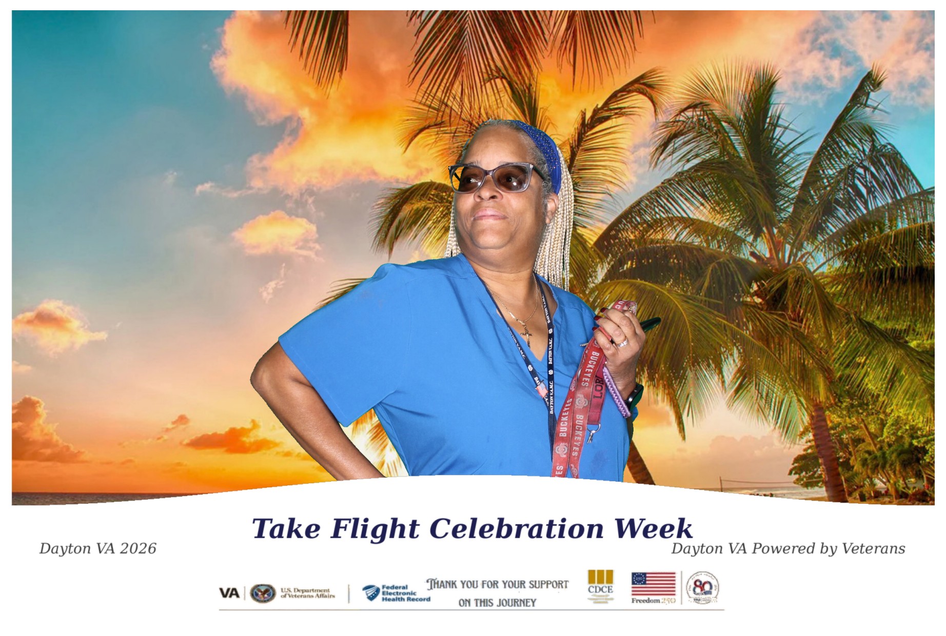 Dayton VAMC 2026 Take Flight Celebration Week | View more photos from the event at gallery.photoboothcincy.com/u/PhotoBoothCincy/Dayton-VAMC-2026-Take-Flight-Celebration-Week