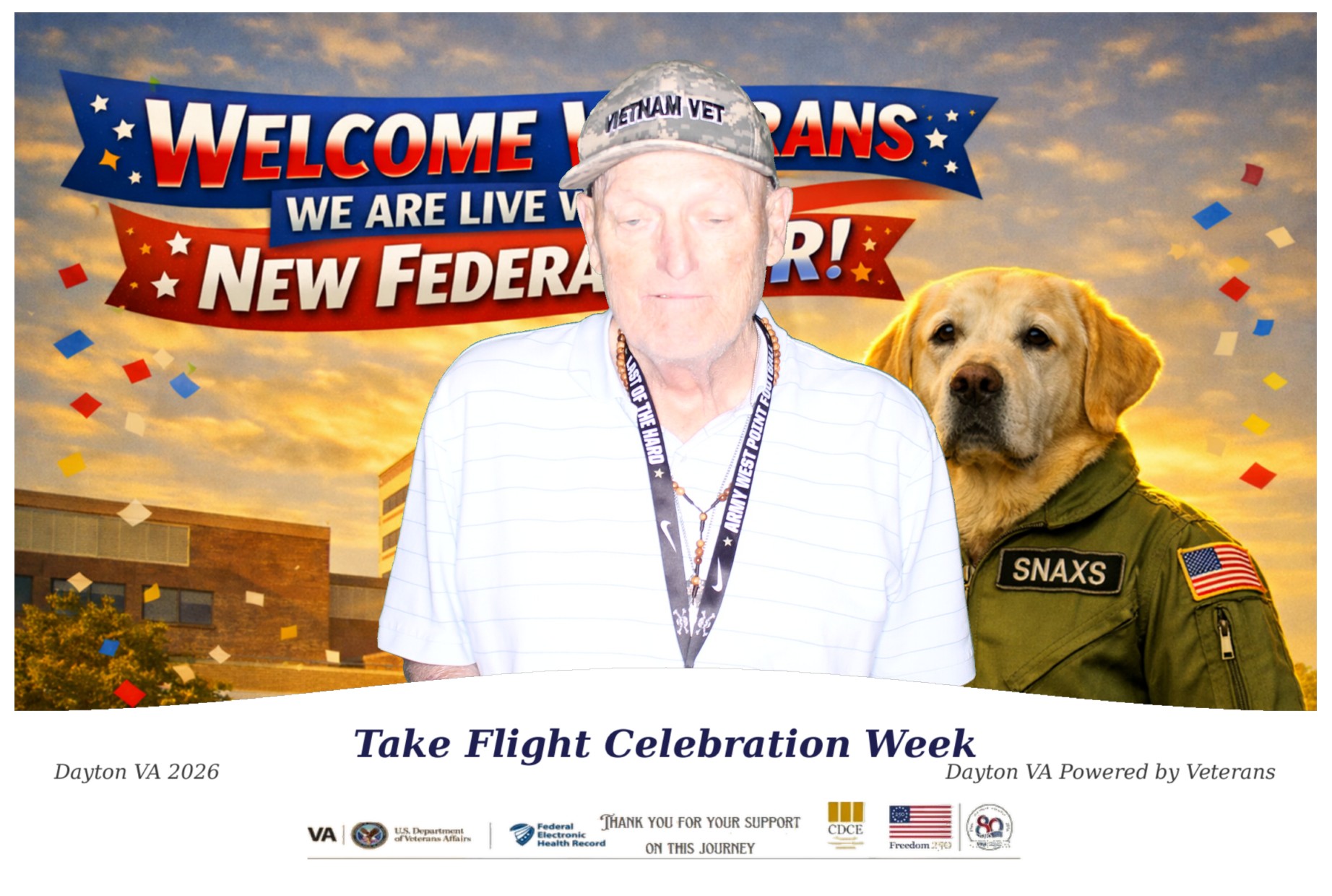 Dayton VAMC 2026 Take Flight Celebration Week | View more photos from the event at gallery.photoboothcincy.com/u/PhotoBoothCincy/Dayton-VAMC-2026-Take-Flight-Celebration-Week