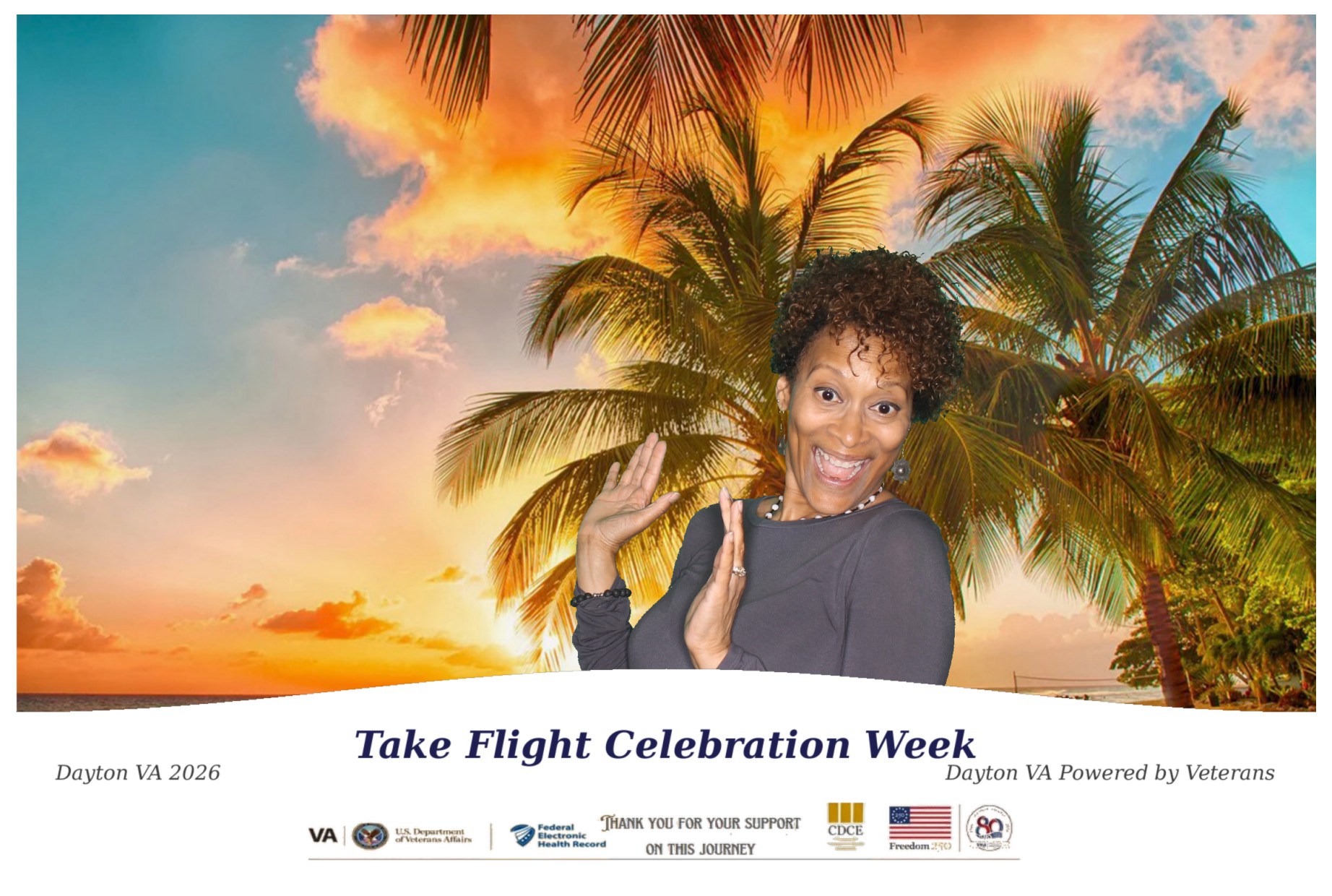 Dayton VAMC 2026 Take Flight Celebration Week | View more photos from the event at gallery.photoboothcincy.com/u/PhotoBoothCincy/Dayton-VAMC-2026-Take-Flight-Celebration-Week
