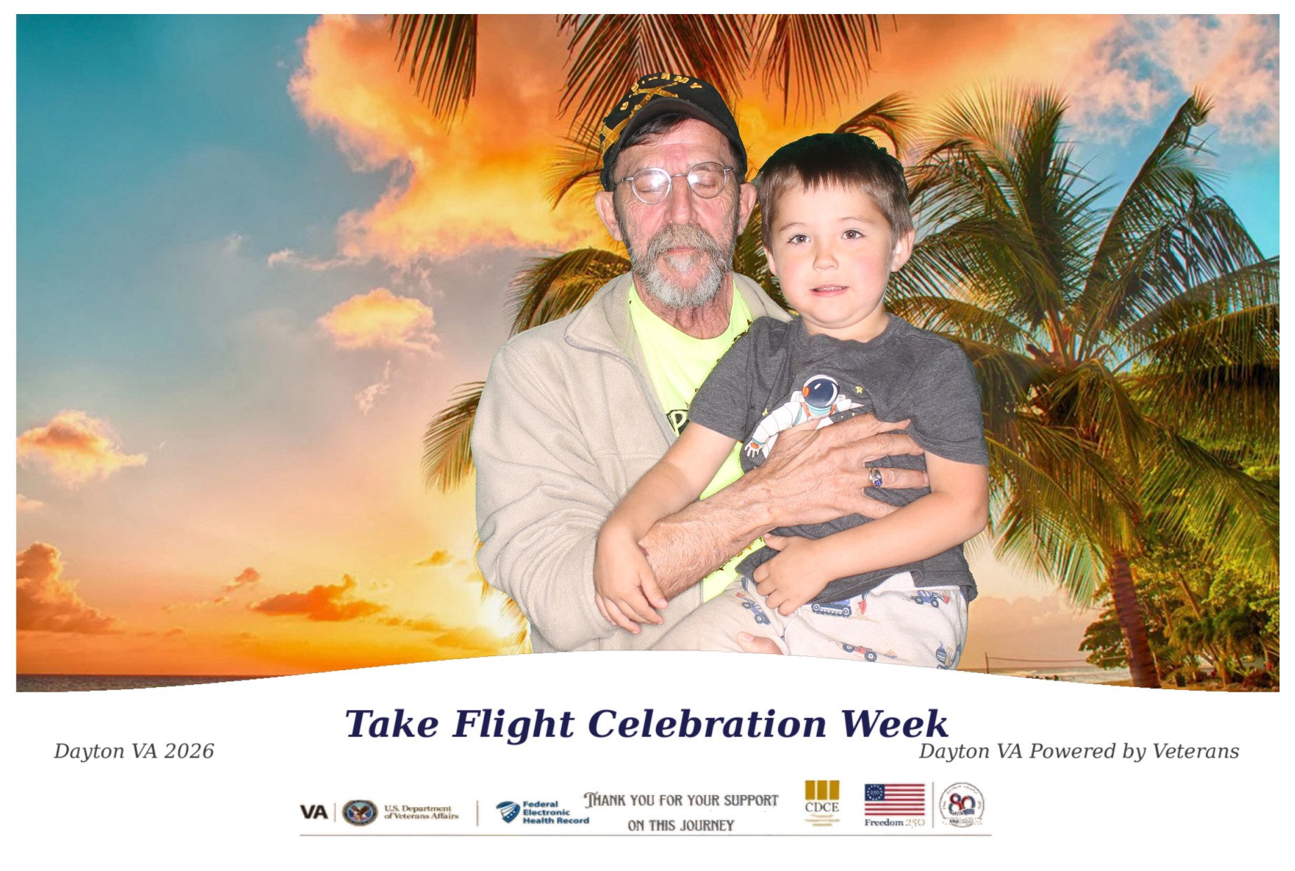 Dayton VAMC 2026 Take Flight Celebration Week | View more photos from the event at gallery.photoboothcincy.com/u/PhotoBoothCincy/Dayton-VAMC-2026-Take-Flight-Celebration-Week
