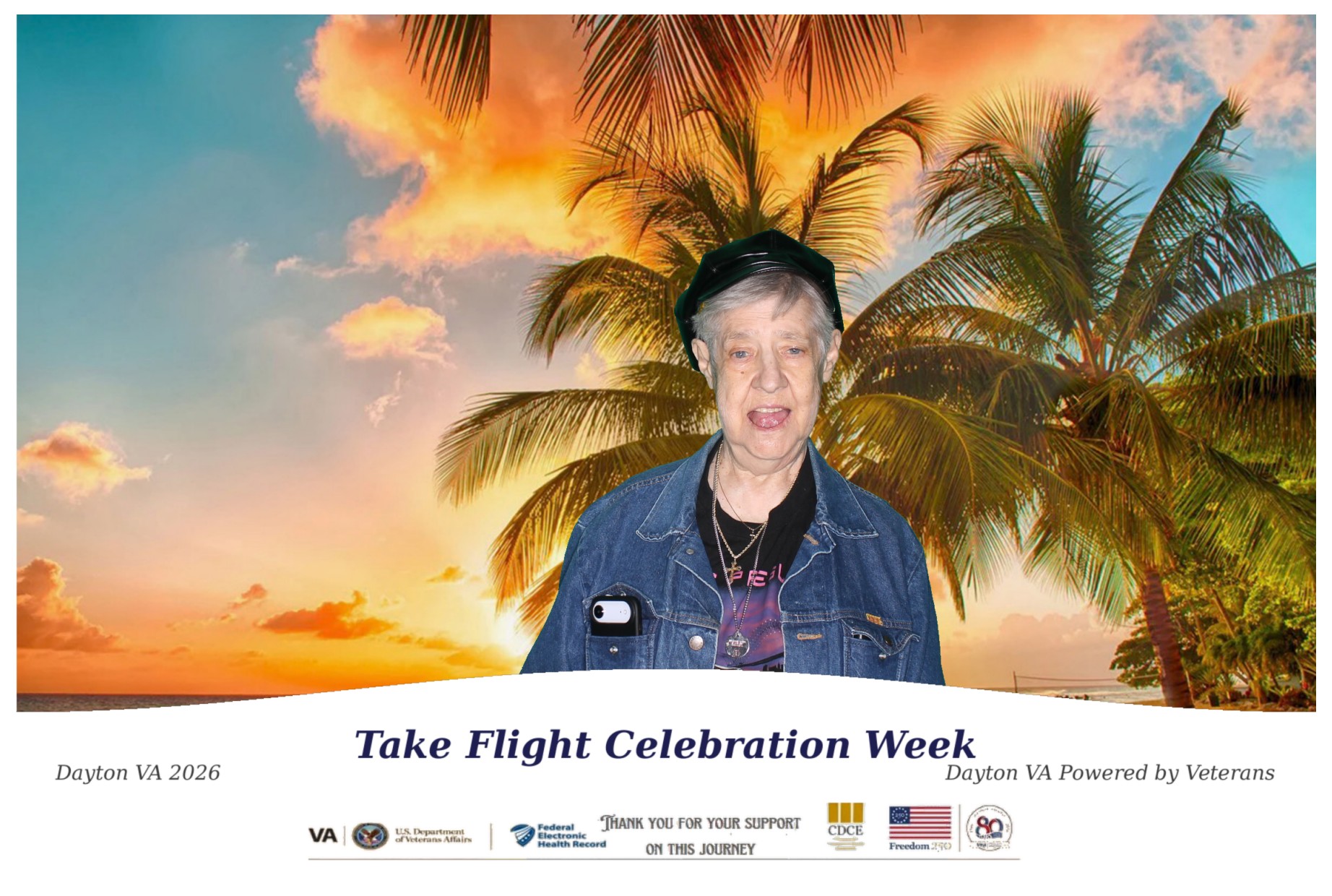 Dayton VAMC 2026 Take Flight Celebration Week | View more photos from the event at gallery.photoboothcincy.com/u/PhotoBoothCincy/Dayton-VAMC-2026-Take-Flight-Celebration-Week