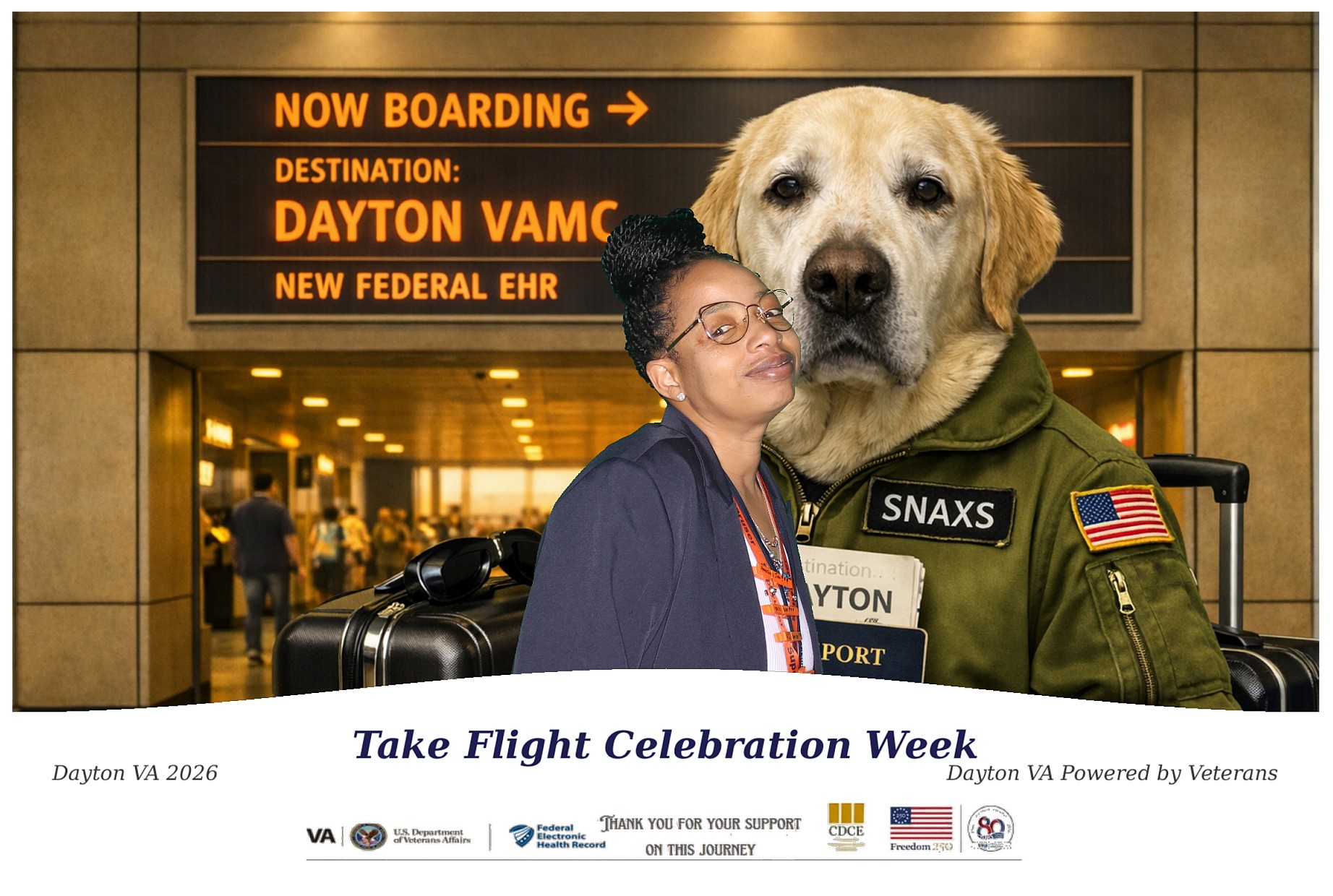 Dayton VAMC 2026 Take Flight Celebration Week | View more photos from the event at gallery.photoboothcincy.com/u/PhotoBoothCincy/Dayton-VAMC-2026-Take-Flight-Celebration-Week