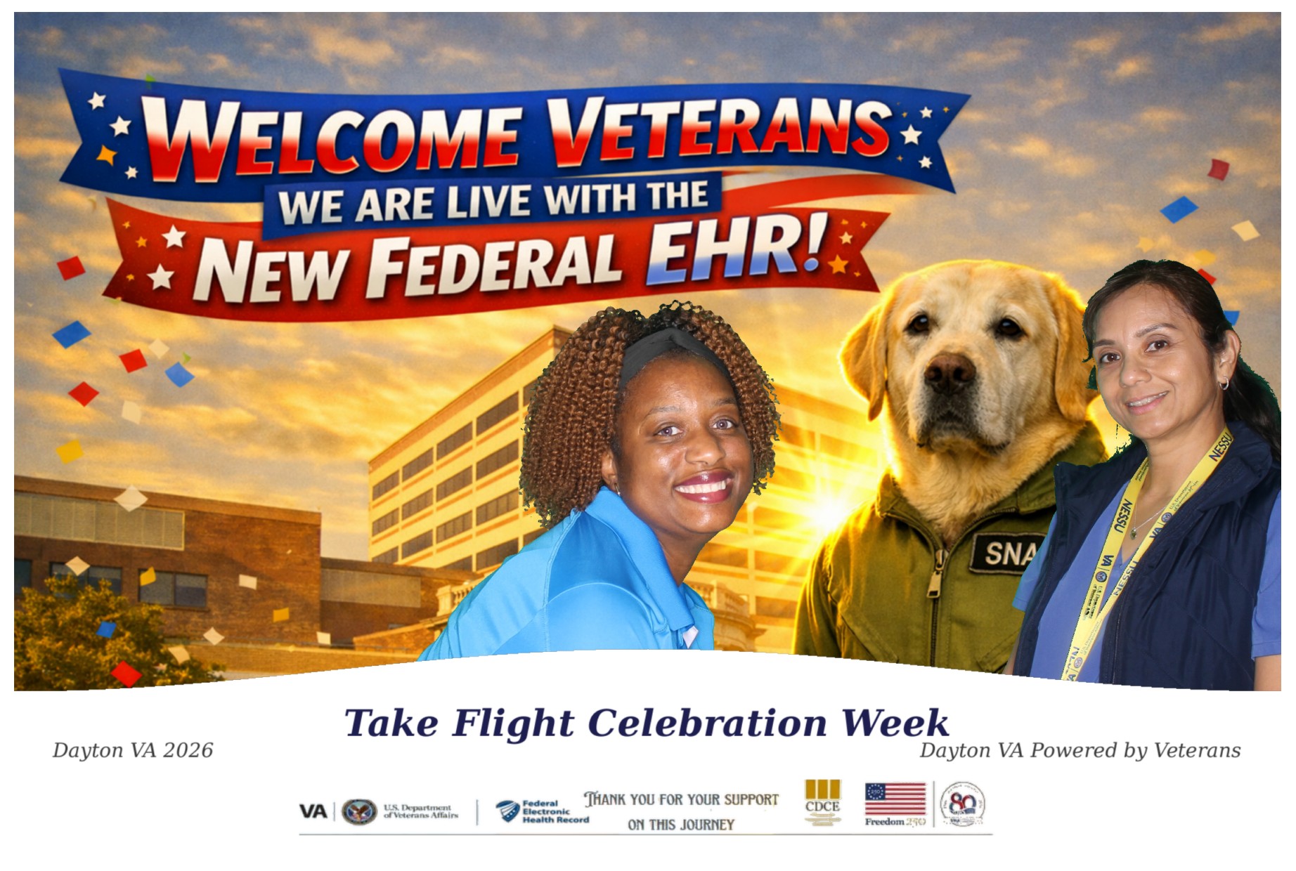 Dayton VAMC 2026 Take Flight Celebration Week | View more photos from the event at gallery.photoboothcincy.com/u/PhotoBoothCincy/Dayton-VAMC-2026-Take-Flight-Celebration-Week