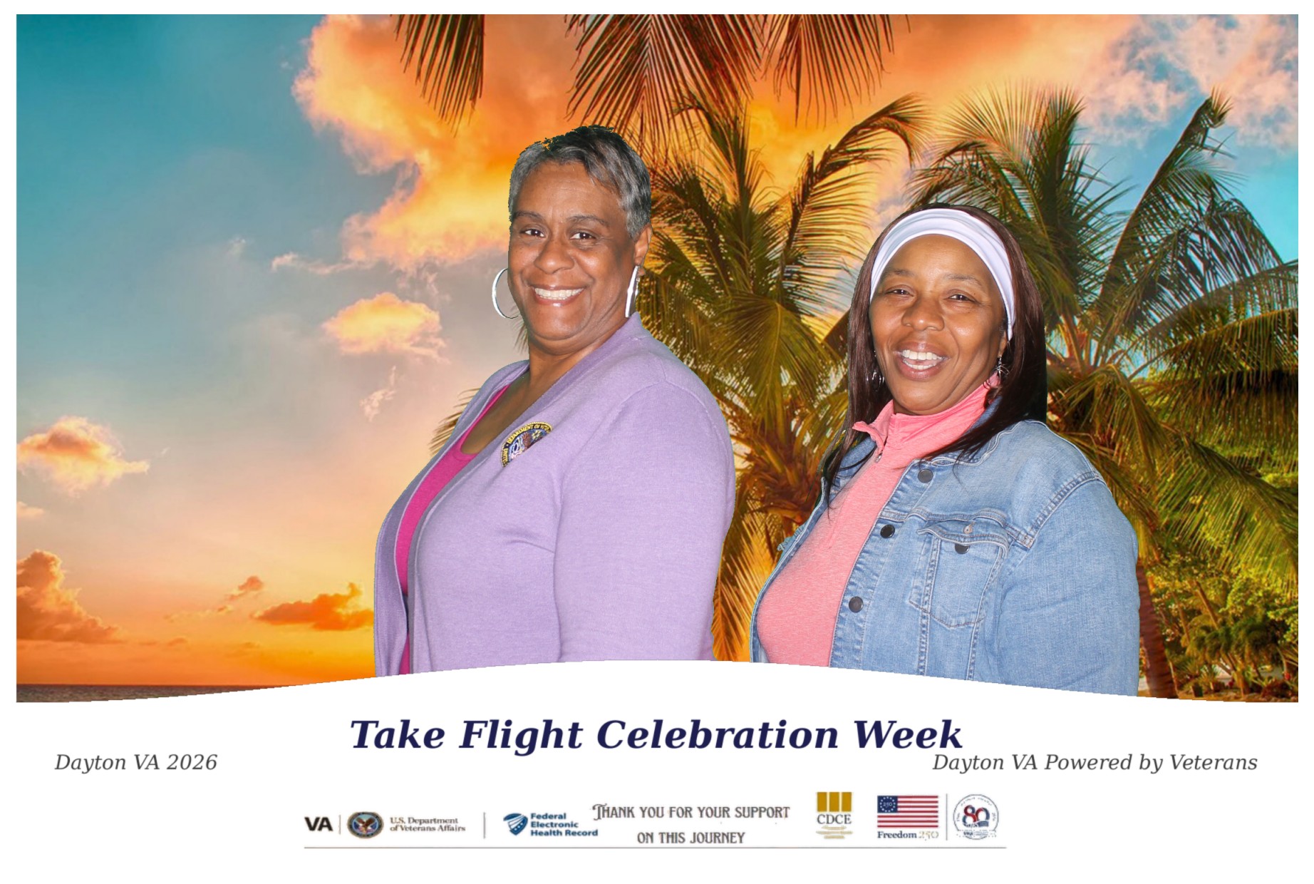 Dayton VAMC 2026 Take Flight Celebration Week | View more photos from the event at gallery.photoboothcincy.com/u/PhotoBoothCincy/Dayton-VAMC-2026-Take-Flight-Celebration-Week