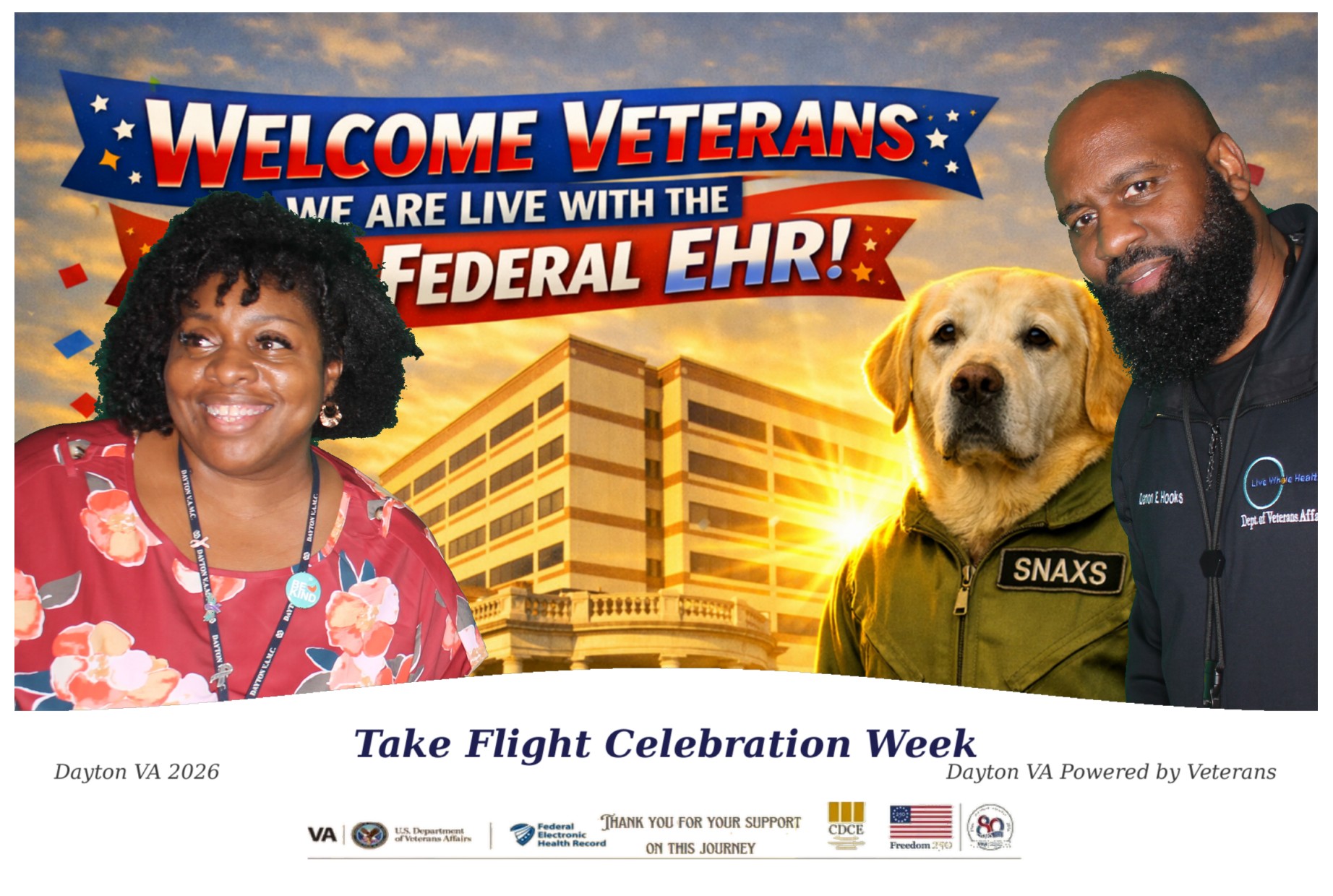 Dayton VAMC 2026 Take Flight Celebration Week | View more photos from the event at gallery.photoboothcincy.com/u/PhotoBoothCincy/Dayton-VAMC-2026-Take-Flight-Celebration-Week