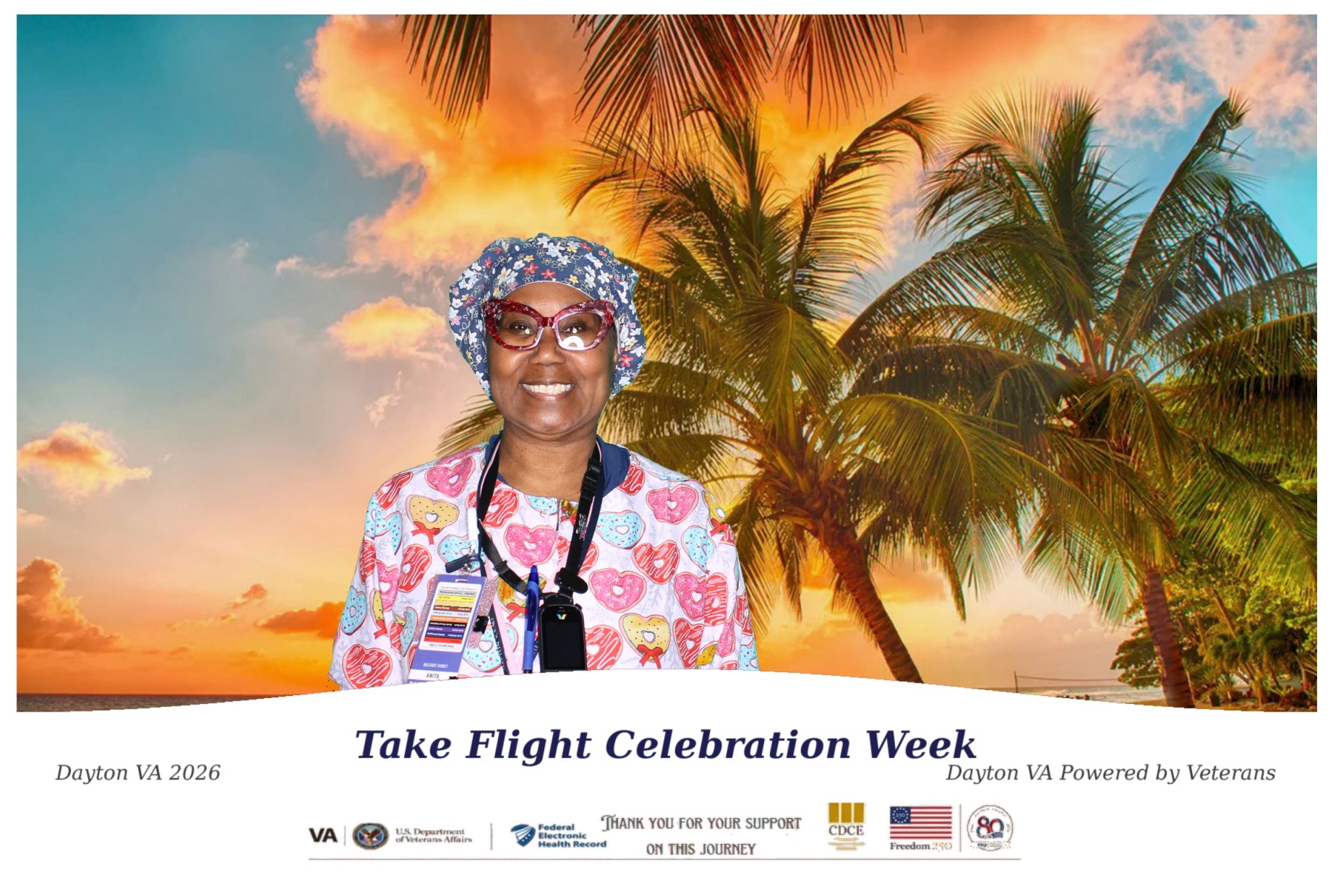 Dayton VAMC 2026 Take Flight Celebration Week | View more photos from the event at gallery.photoboothcincy.com/u/PhotoBoothCincy/Dayton-VAMC-2026-Take-Flight-Celebration-Week