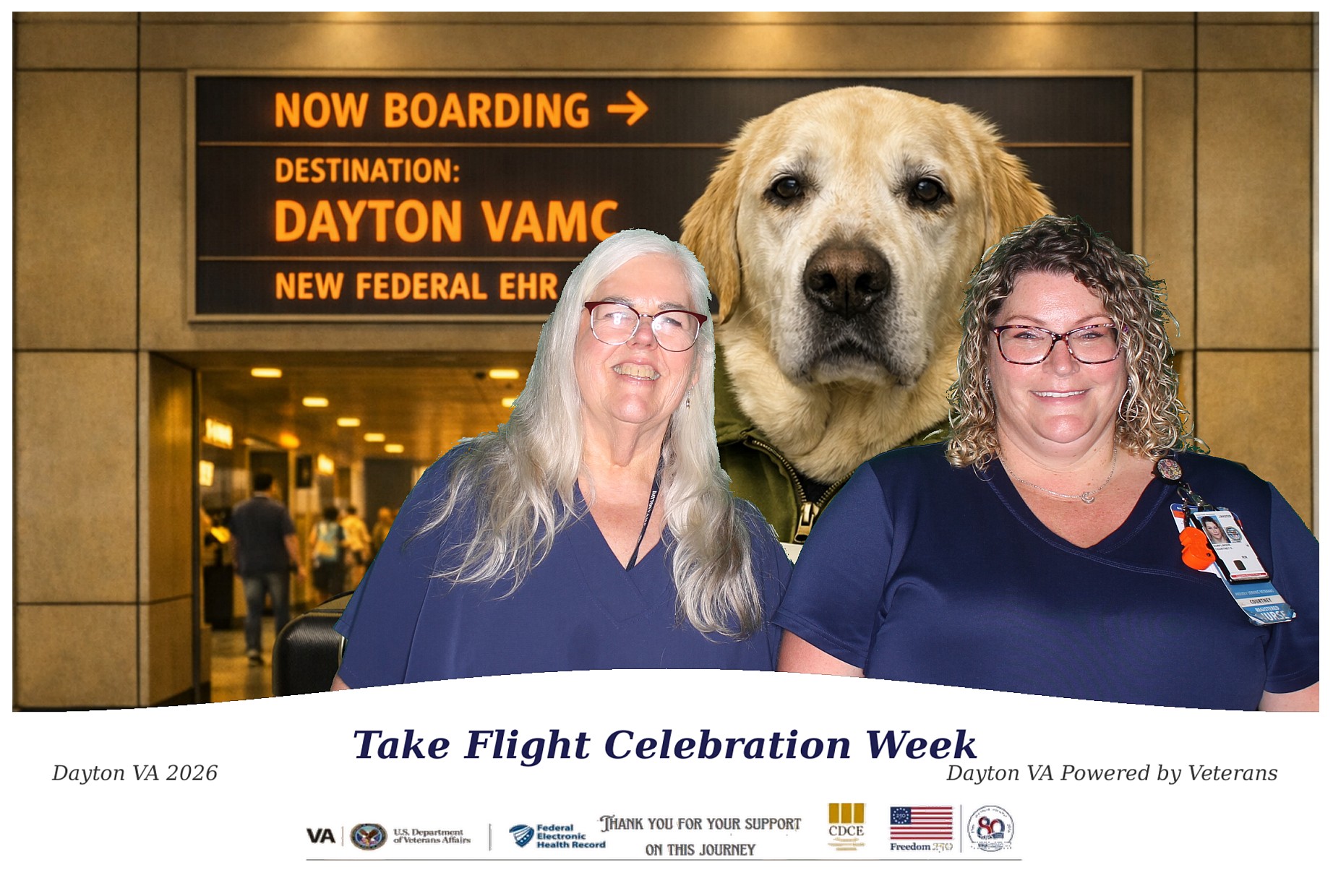 Dayton VAMC 2026 Take Flight Celebration Week | View more photos from the event at gallery.photoboothcincy.com/u/PhotoBoothCincy/Dayton-VAMC-2026-Take-Flight-Celebration-Week