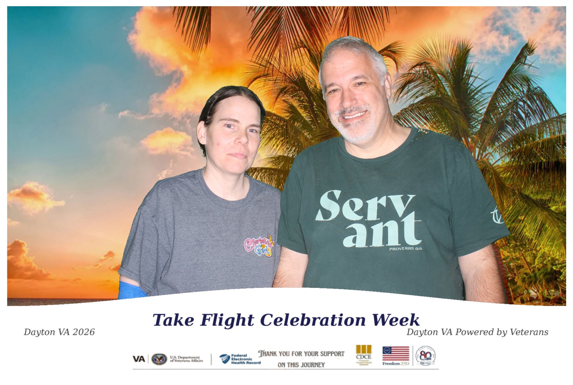 Dayton VAMC 2026 Take Flight Celebration Week | View more photos from the event at gallery.photoboothcincy.com/u/PhotoBoothCincy/Dayton-VAMC-2026-Take-Flight-Celebration-Week