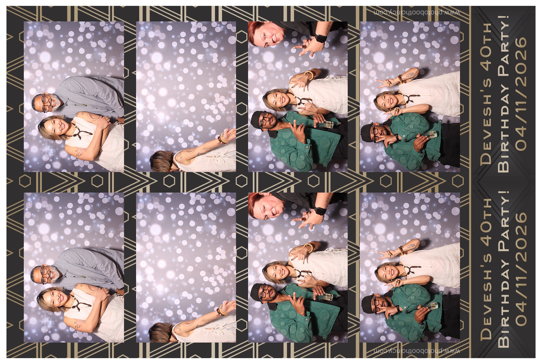 Devesh's 40th Birthday Party!! | View more photos from the event at gallery.photoboothcincy.com/u/PhotoBoothCincy/Deveshs-40th-Birthday-Party