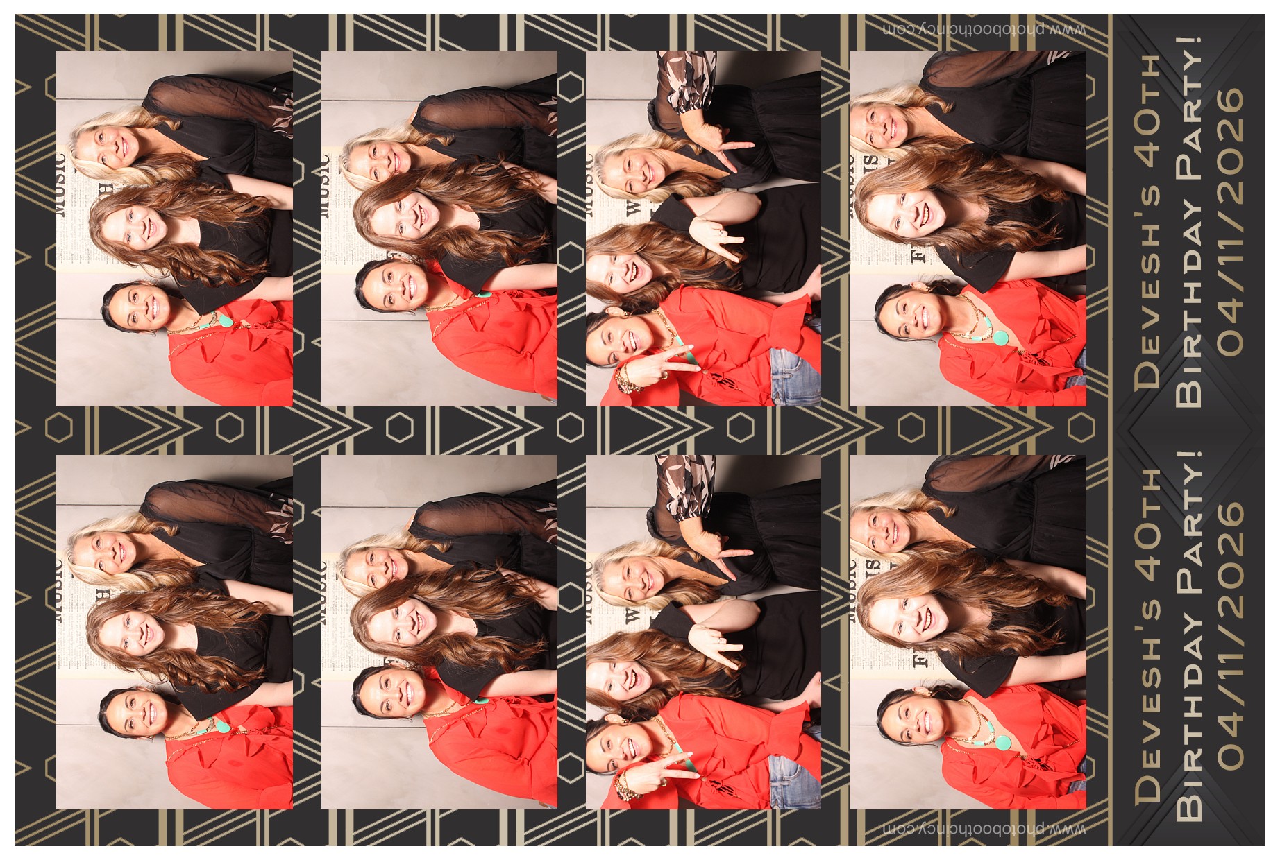 Devesh's 40th Birthday Party!! | View more photos from the event at gallery.photoboothcincy.com/u/PhotoBoothCincy/Deveshs-40th-Birthday-Party