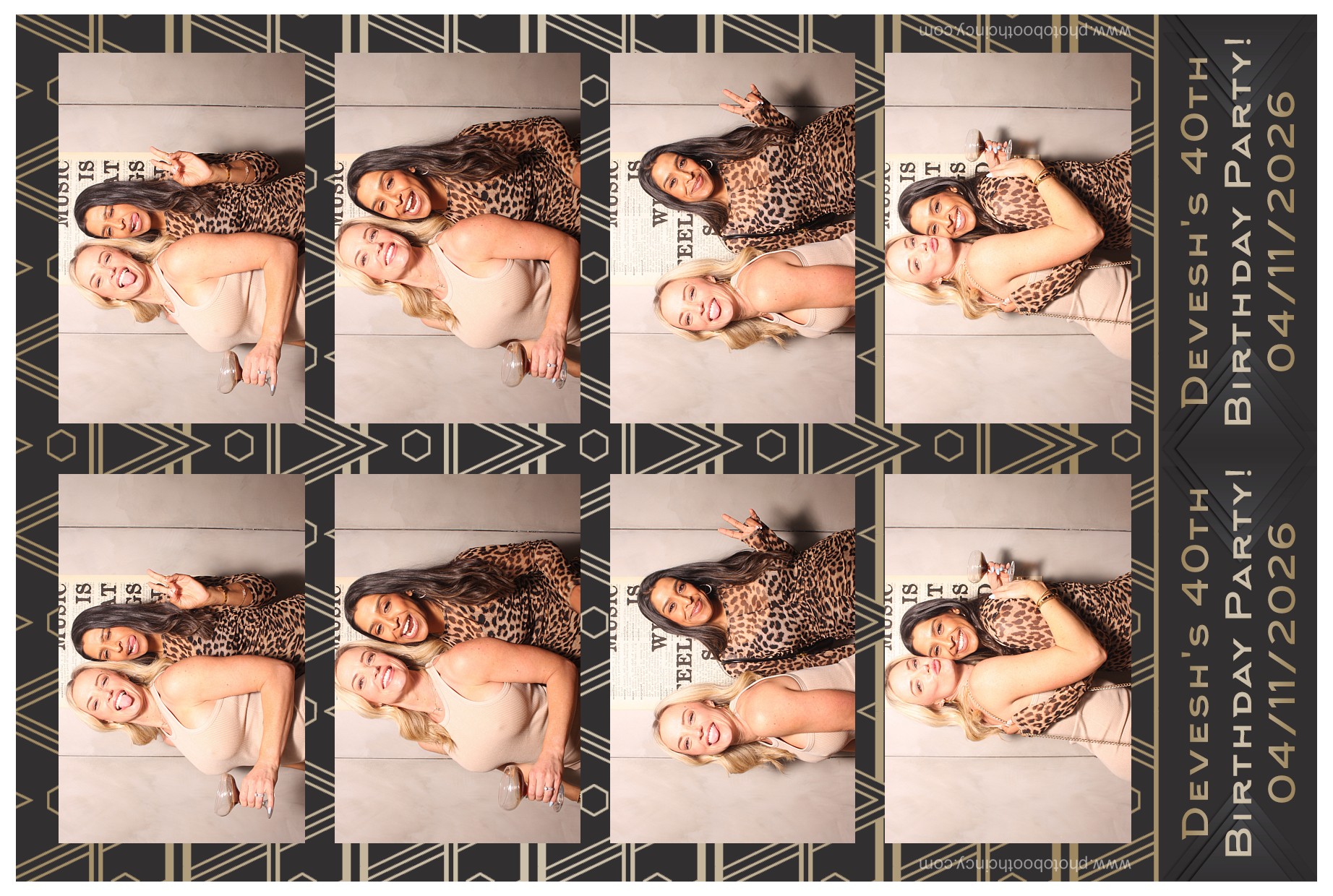 Devesh's 40th Birthday Party!! | View more photos from the event at gallery.photoboothcincy.com/u/PhotoBoothCincy/Deveshs-40th-Birthday-Party