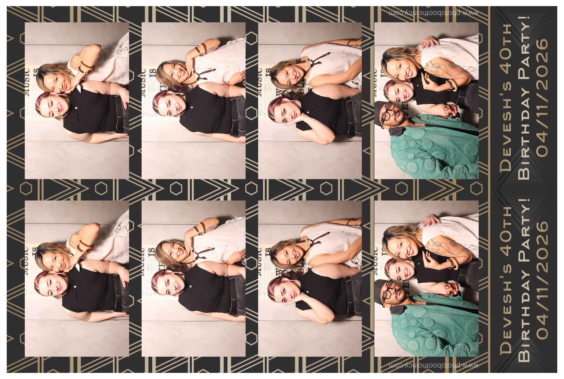 Devesh's 40th Birthday Party!! | View more photos from the event at gallery.photoboothcincy.com/u/PhotoBoothCincy/Deveshs-40th-Birthday-Party
