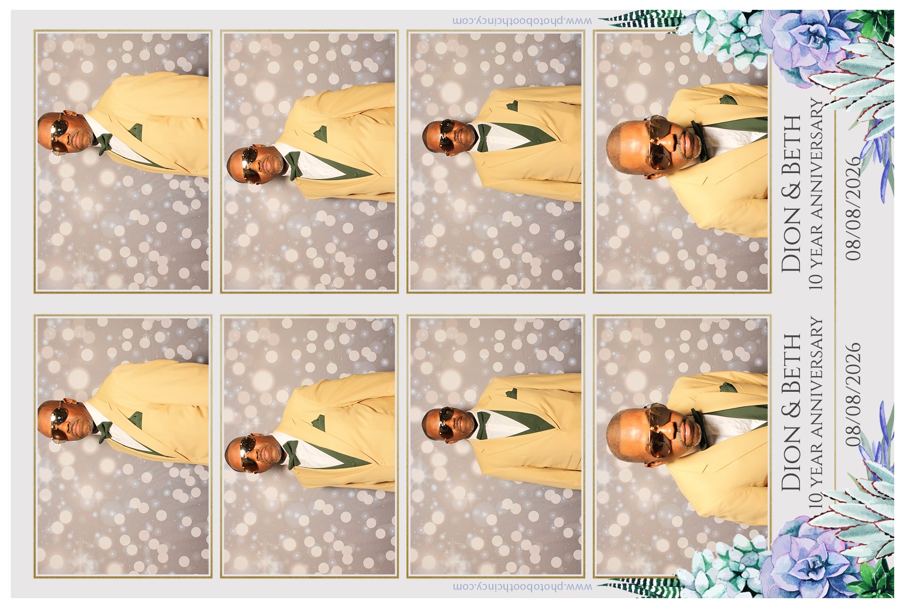 Dion & Beth 10 Year Anniversary | View more photos from the event at gallery.photoboothcincy.com/u/PhotoBoothCincy/Dion-Beth-10-Year-Anniversary