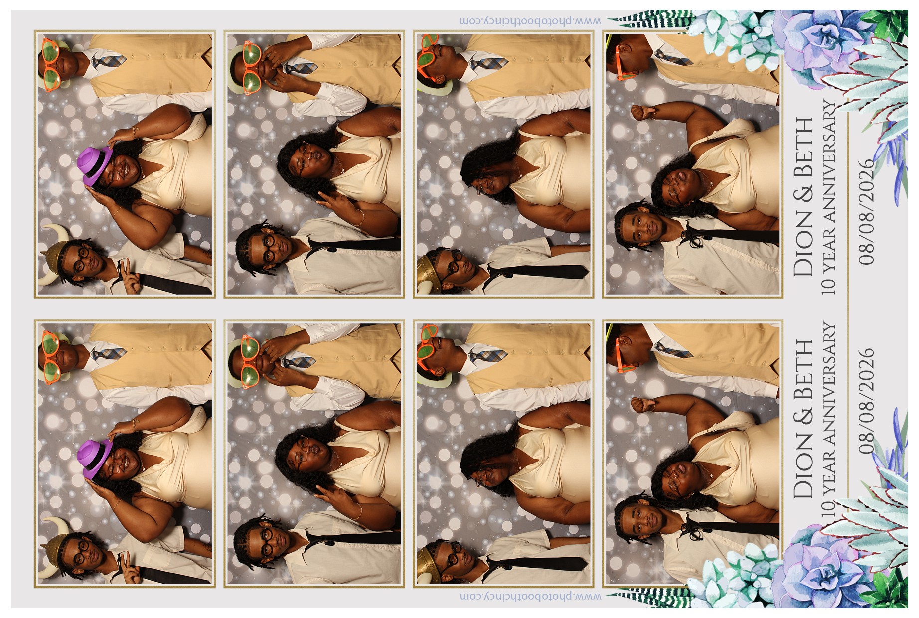 Dion & Beth 10 Year Anniversary | View more photos from the event at gallery.photoboothcincy.com/u/PhotoBoothCincy/Dion-Beth-10-Year-Anniversary