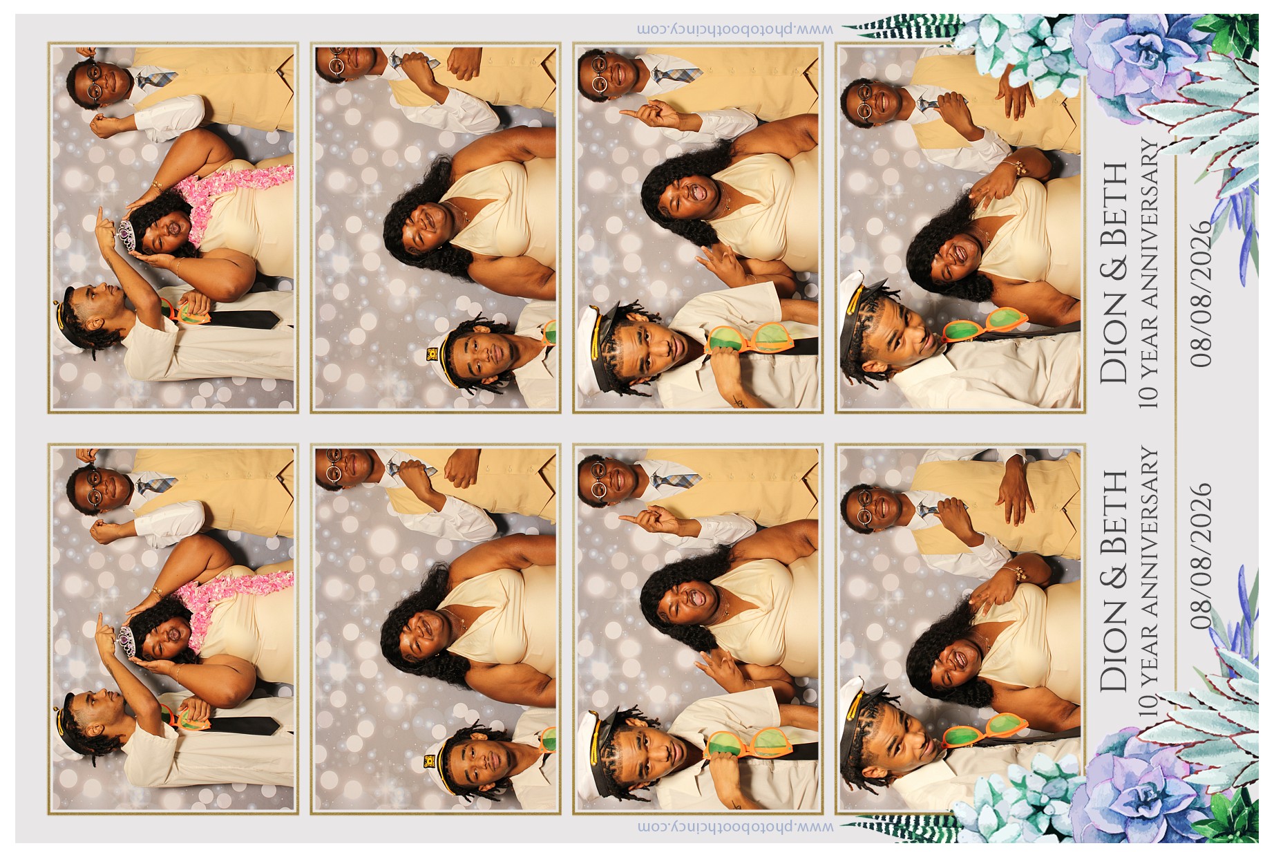 Dion & Beth 10 Year Anniversary | View more photos from the event at gallery.photoboothcincy.com/u/PhotoBoothCincy/Dion-Beth-10-Year-Anniversary