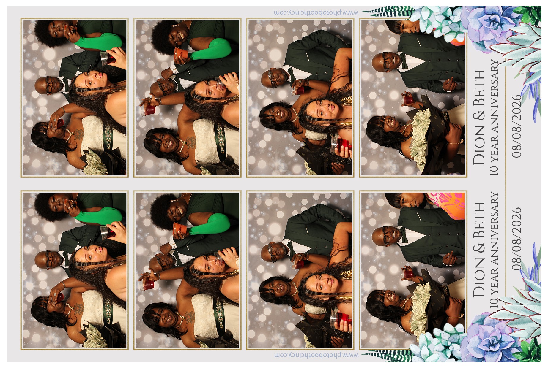 Dion & Beth 10 Year Anniversary | View more photos from the event at gallery.photoboothcincy.com/u/PhotoBoothCincy/Dion-Beth-10-Year-Anniversary