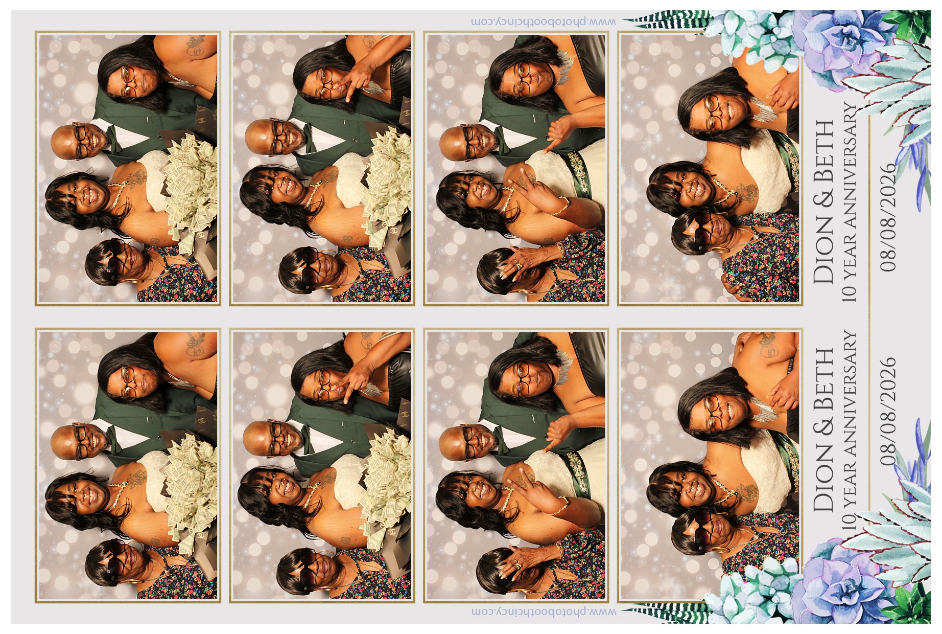 Dion & Beth 10 Year Anniversary | View more photos from the event at gallery.photoboothcincy.com/u/PhotoBoothCincy/Dion-Beth-10-Year-Anniversary