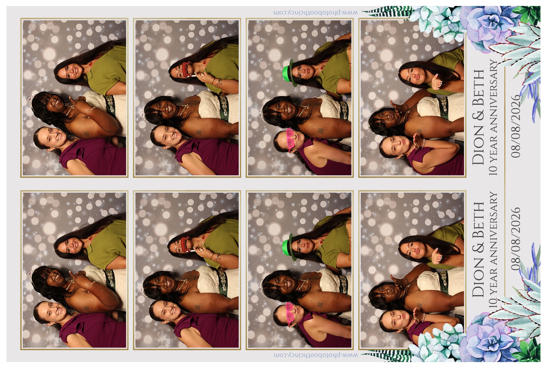 Dion & Beth 10 Year Anniversary | View more photos from the event at gallery.photoboothcincy.com/u/PhotoBoothCincy/Dion-Beth-10-Year-Anniversary