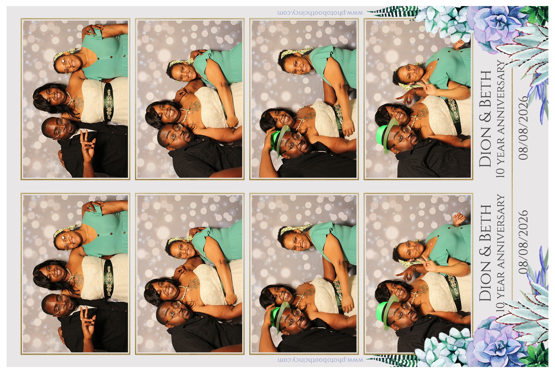 Dion & Beth 10 Year Anniversary | View more photos from the event at gallery.photoboothcincy.com/u/PhotoBoothCincy/Dion-Beth-10-Year-Anniversary