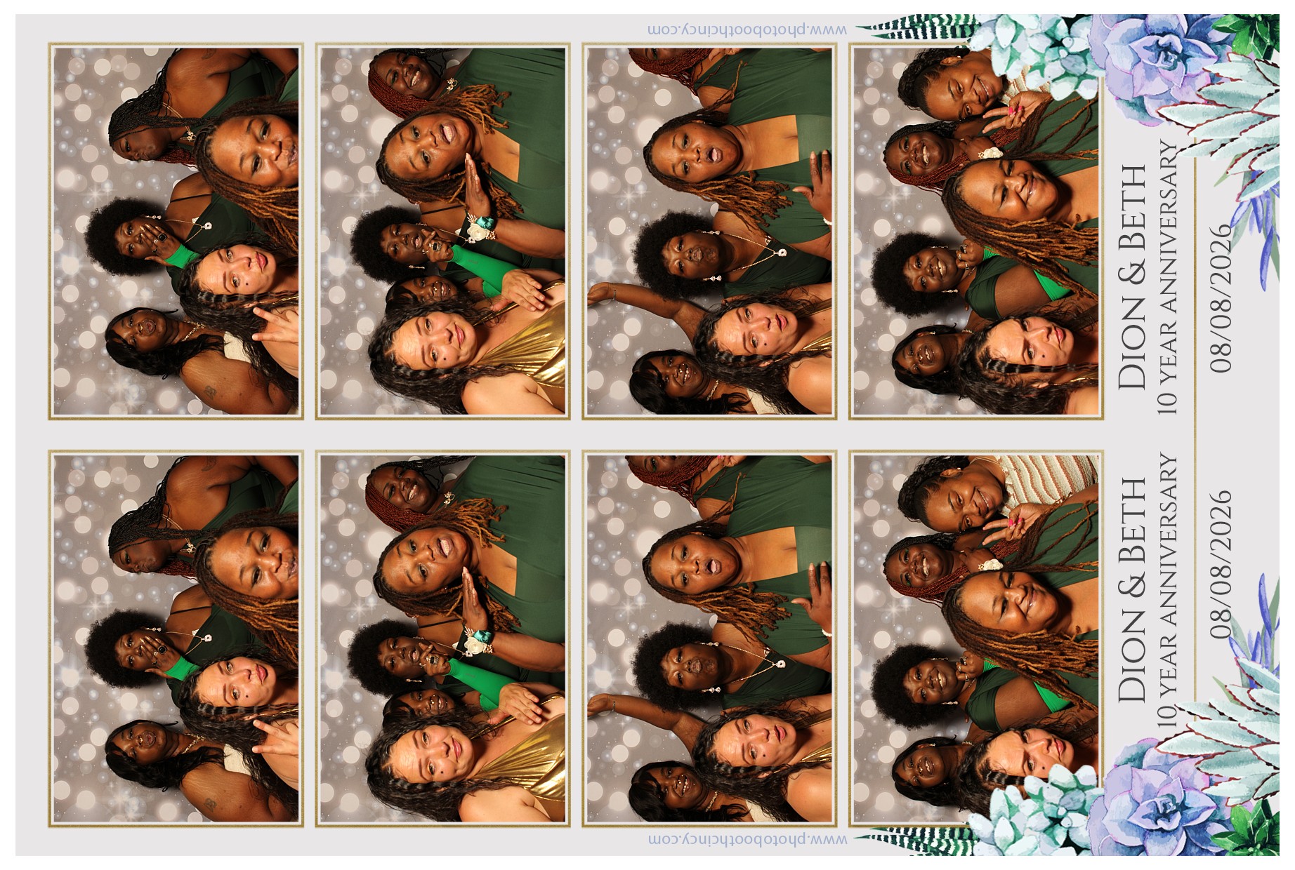 Dion & Beth 10 Year Anniversary | View more photos from the event at gallery.photoboothcincy.com/u/PhotoBoothCincy/Dion-Beth-10-Year-Anniversary