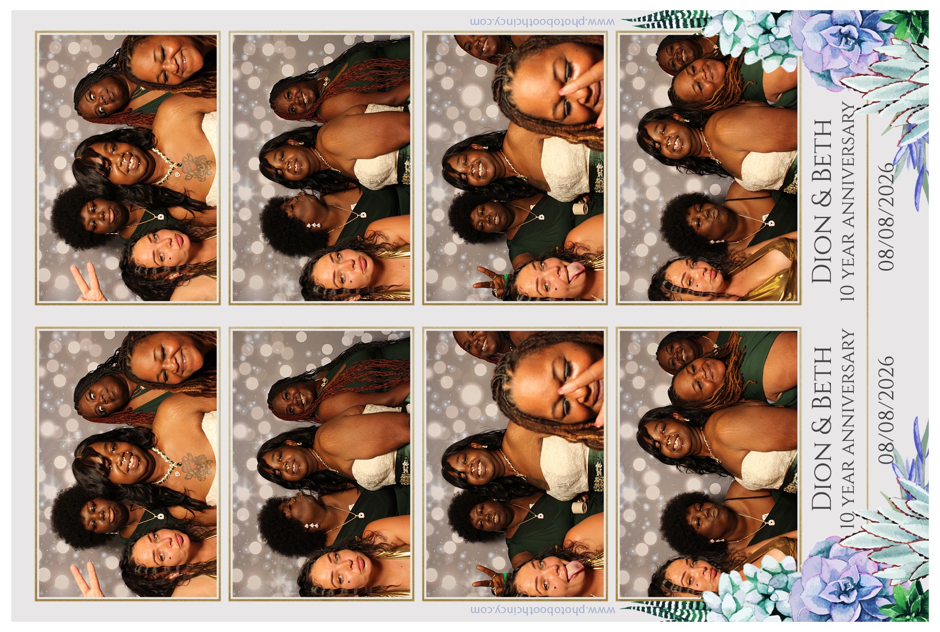 Dion & Beth 10 Year Anniversary | View more photos from the event at gallery.photoboothcincy.com/u/PhotoBoothCincy/Dion-Beth-10-Year-Anniversary