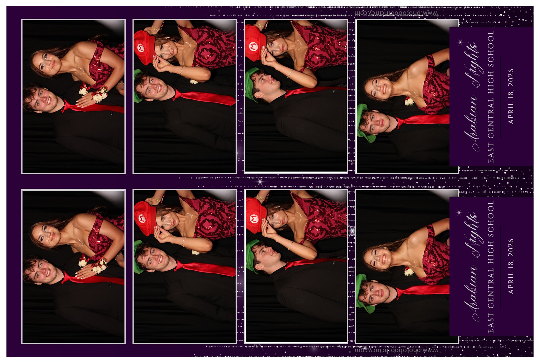 East Central High School Prom | View more photos from the event at gallery.photoboothcincy.com/u/PhotoBoothCincy/East-Central-High-School-Prom