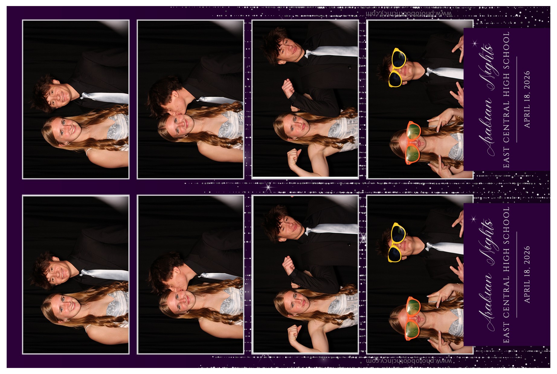 East Central High School Prom | View more photos from the event at gallery.photoboothcincy.com/u/PhotoBoothCincy/East-Central-High-School-Prom
