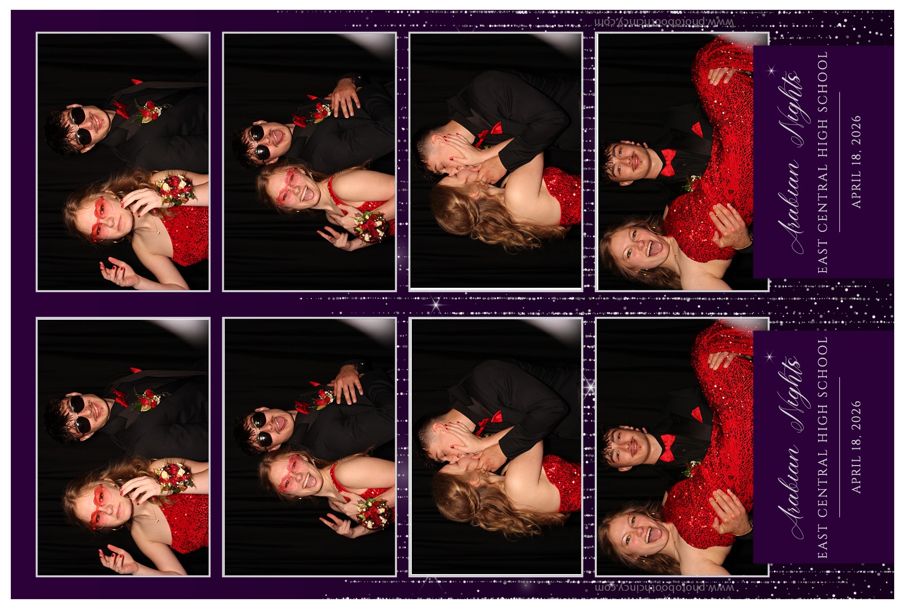 East Central High School Prom | View more photos from the event at gallery.photoboothcincy.com/u/PhotoBoothCincy/East-Central-High-School-Prom