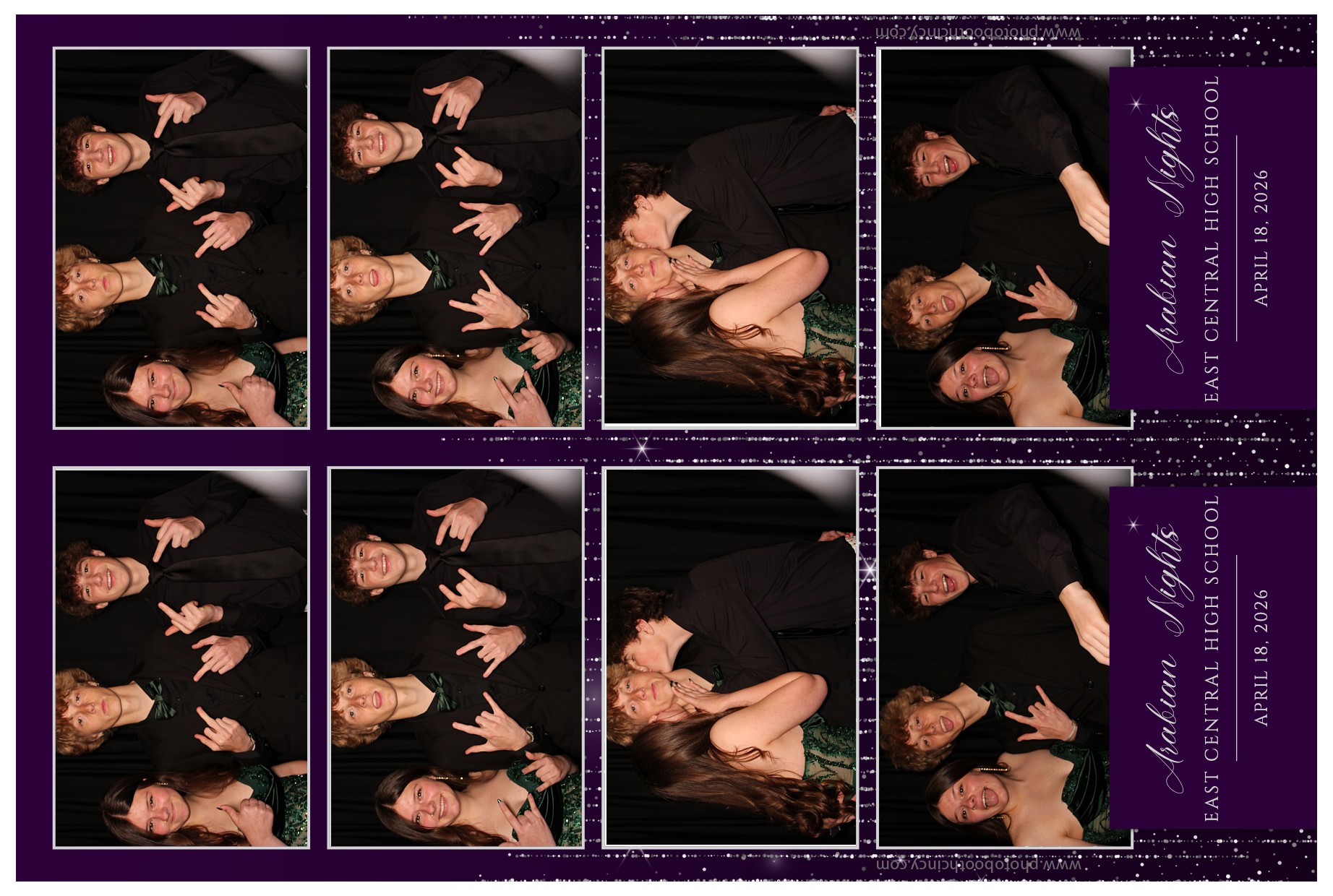 East Central High School Prom | View more photos from the event at gallery.photoboothcincy.com/u/PhotoBoothCincy/East-Central-High-School-Prom