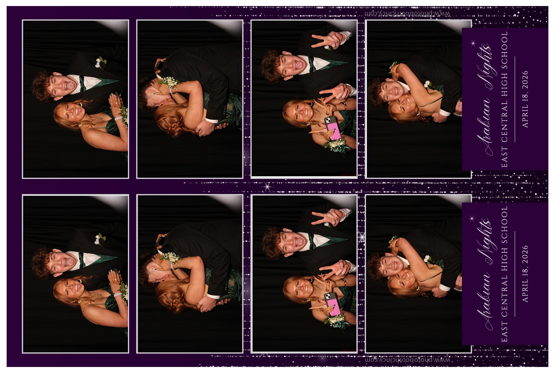 East Central High School Prom | View more photos from the event at gallery.photoboothcincy.com/u/PhotoBoothCincy/East-Central-High-School-Prom