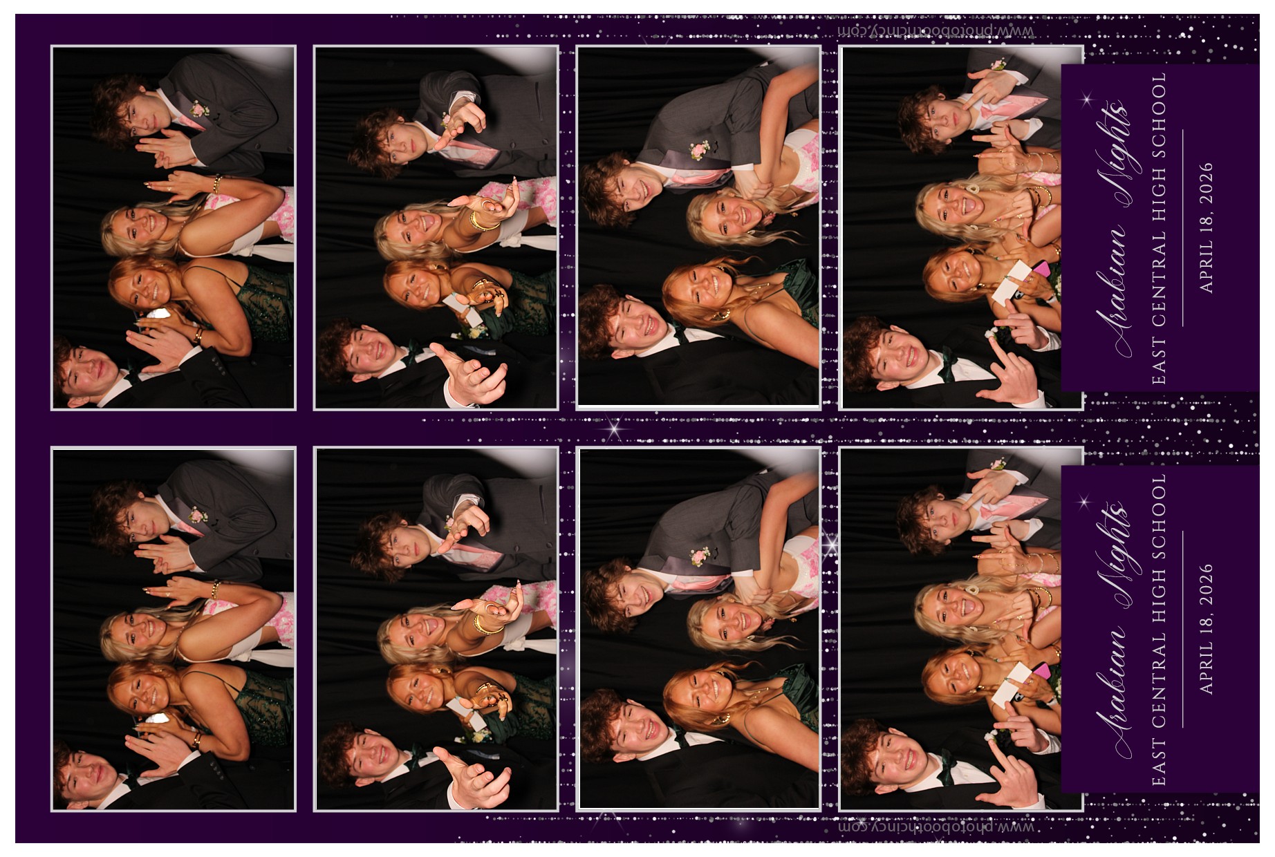 East Central High School Prom | View more photos from the event at gallery.photoboothcincy.com/u/PhotoBoothCincy/East-Central-High-School-Prom