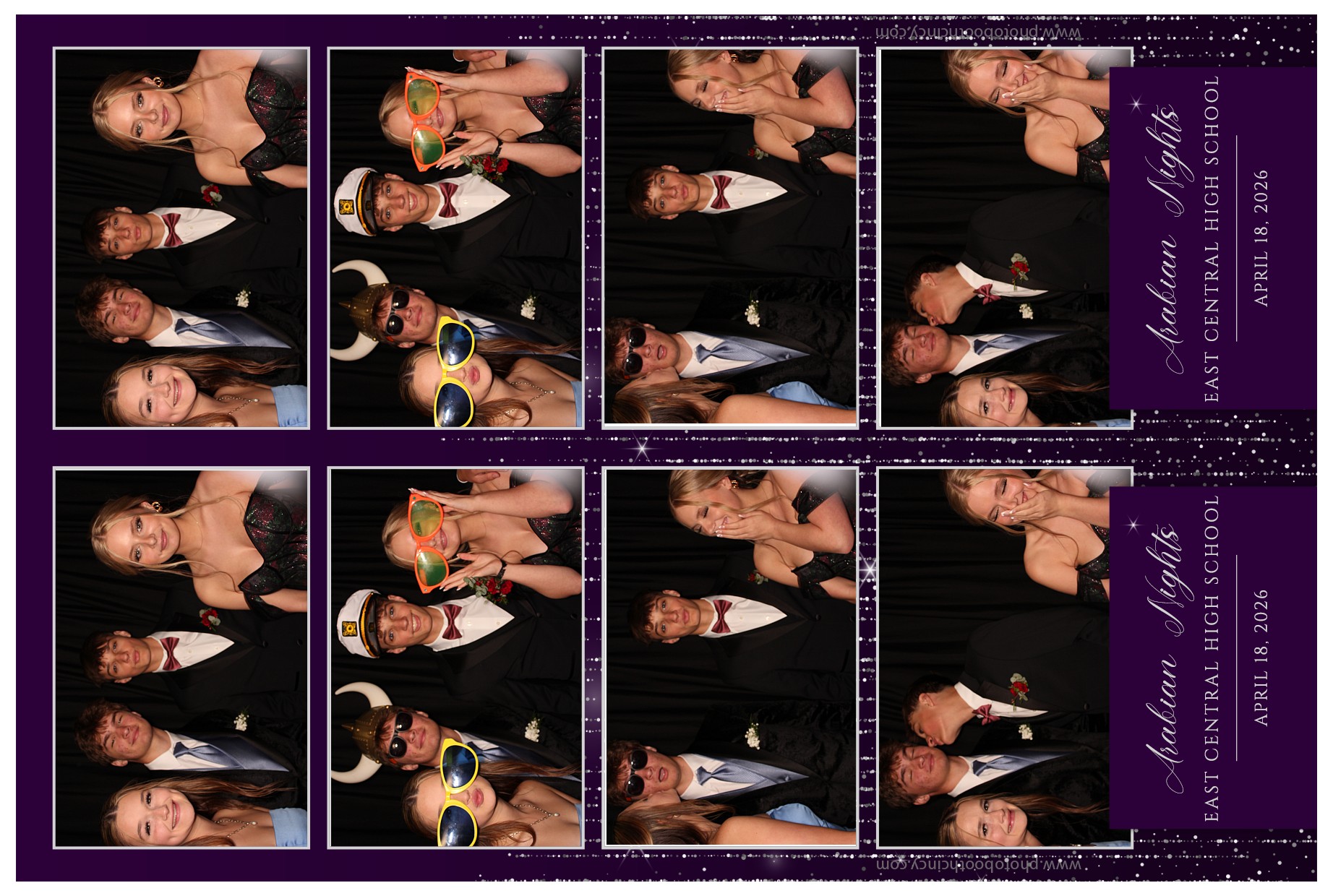 East Central High School Prom | View more photos from the event at gallery.photoboothcincy.com/u/PhotoBoothCincy/East-Central-High-School-Prom