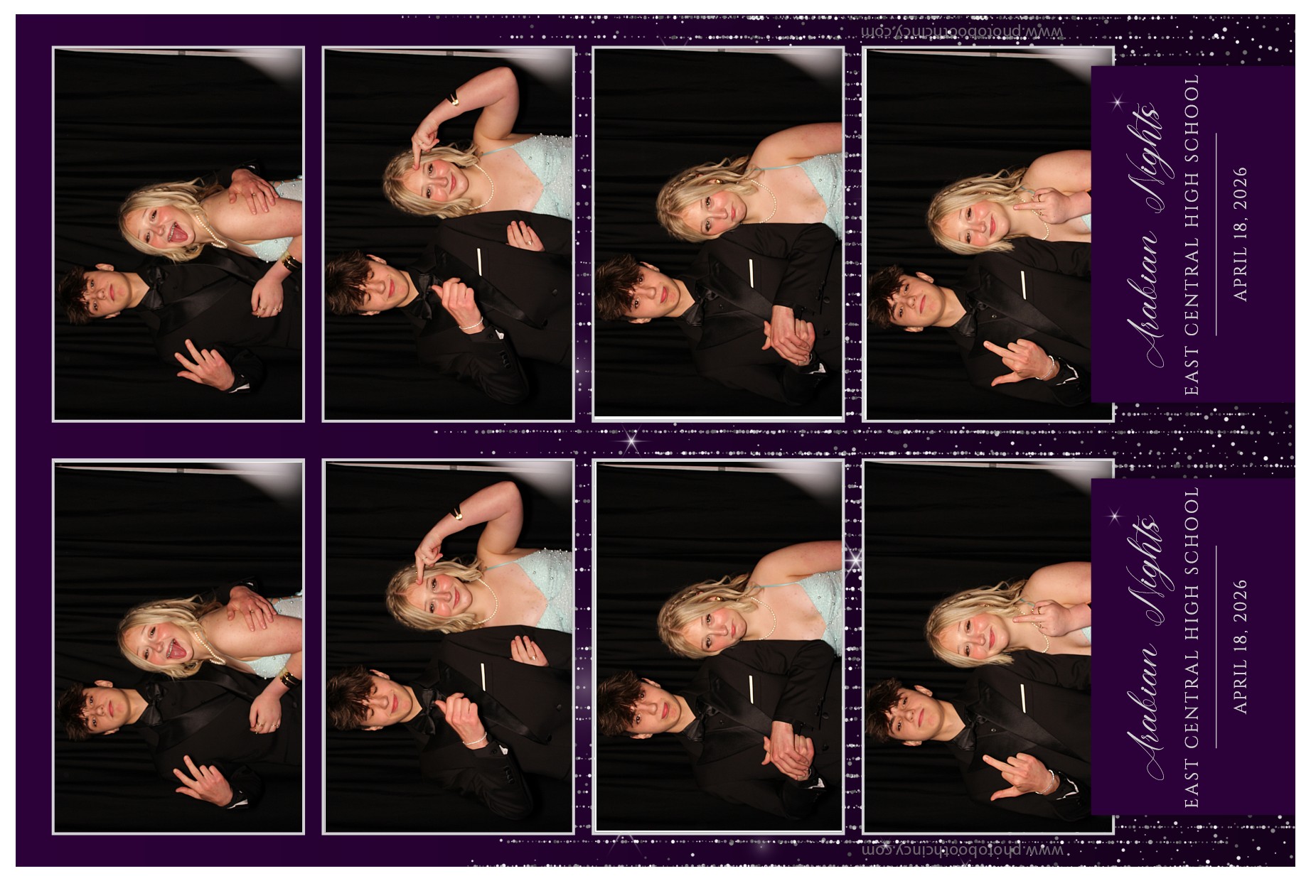 East Central High School Prom | View more photos from the event at gallery.photoboothcincy.com/u/PhotoBoothCincy/East-Central-High-School-Prom