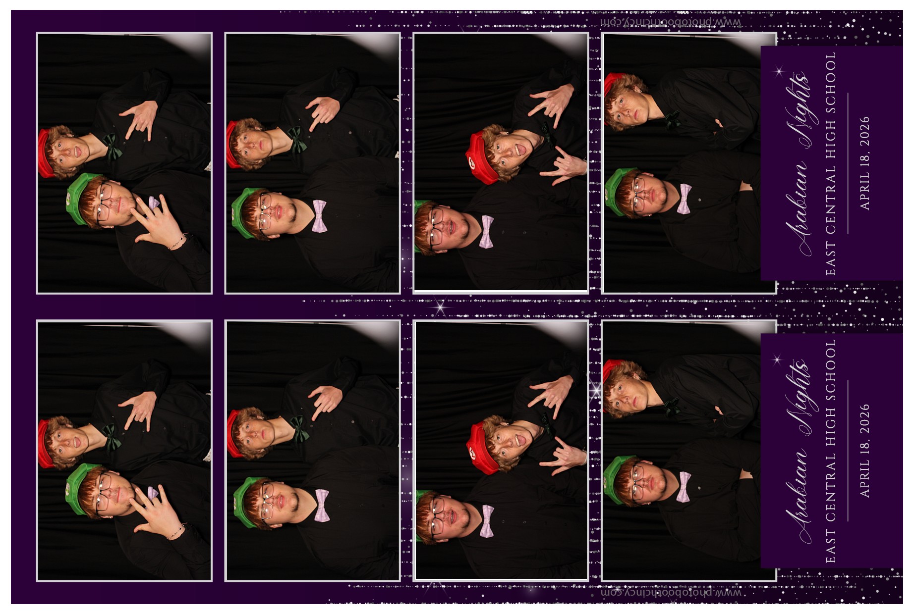 East Central High School Prom | View more photos from the event at gallery.photoboothcincy.com/u/PhotoBoothCincy/East-Central-High-School-Prom