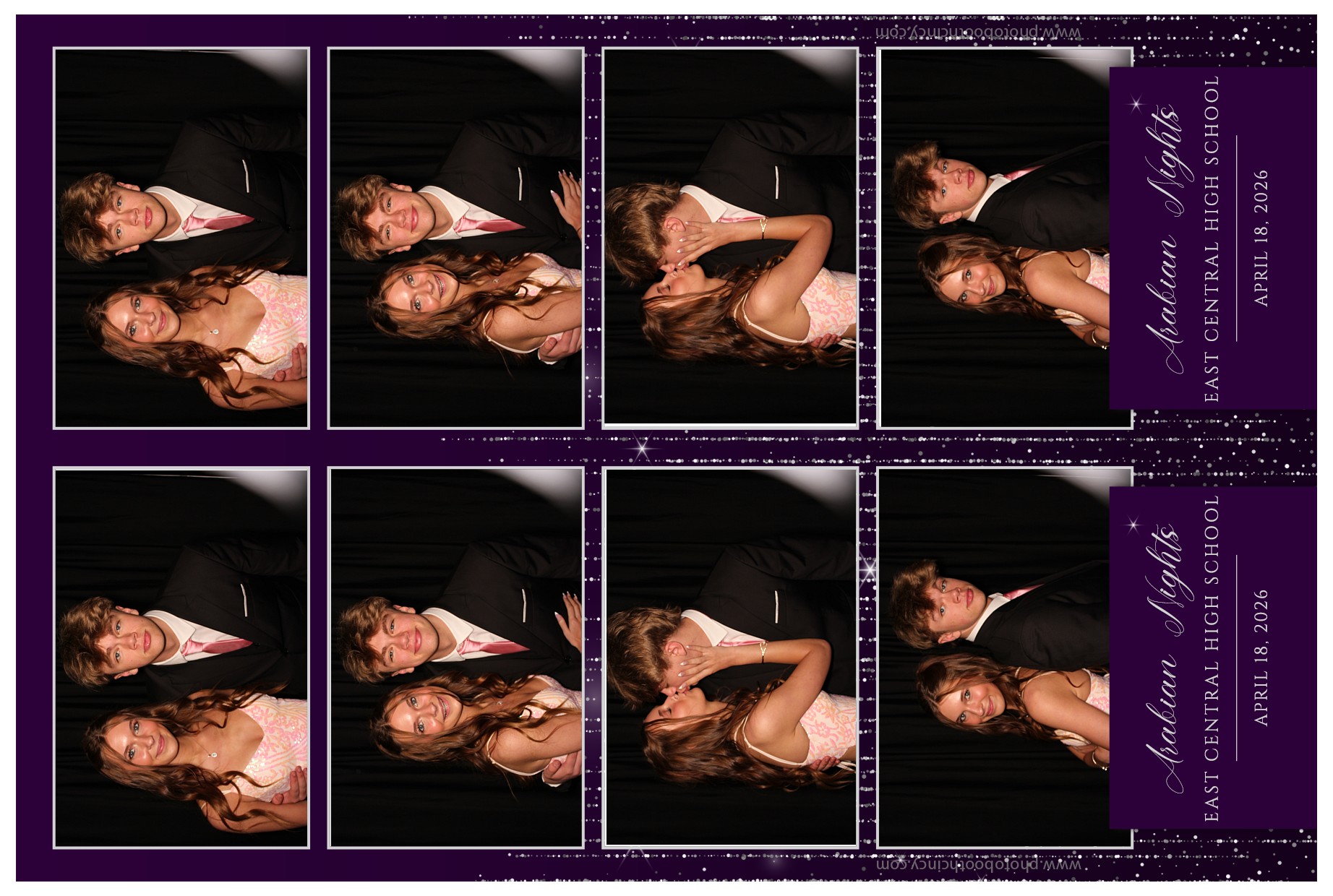East Central High School Prom | View more photos from the event at gallery.photoboothcincy.com/u/PhotoBoothCincy/East-Central-High-School-Prom