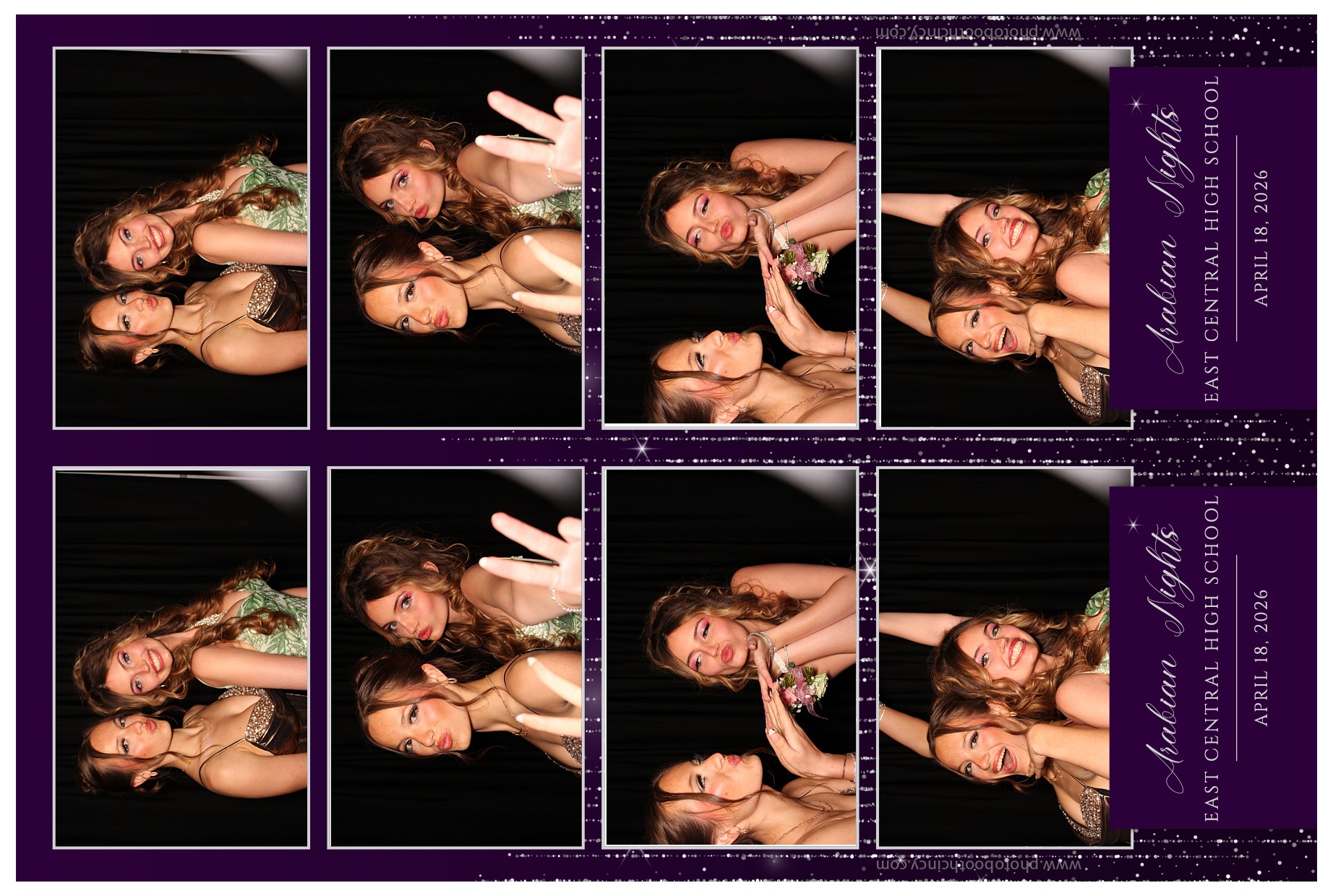 East Central High School Prom | View more photos from the event at gallery.photoboothcincy.com/u/PhotoBoothCincy/East-Central-High-School-Prom
