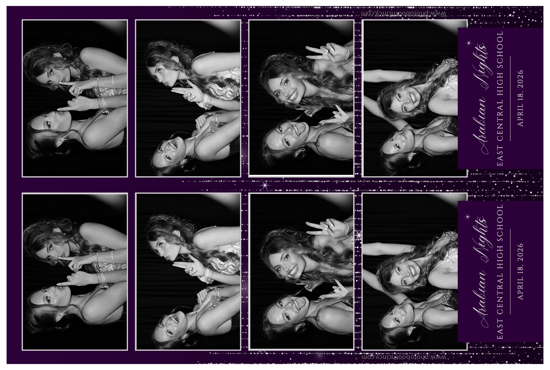 East Central High School Prom | View more photos from the event at gallery.photoboothcincy.com/u/PhotoBoothCincy/East-Central-High-School-Prom