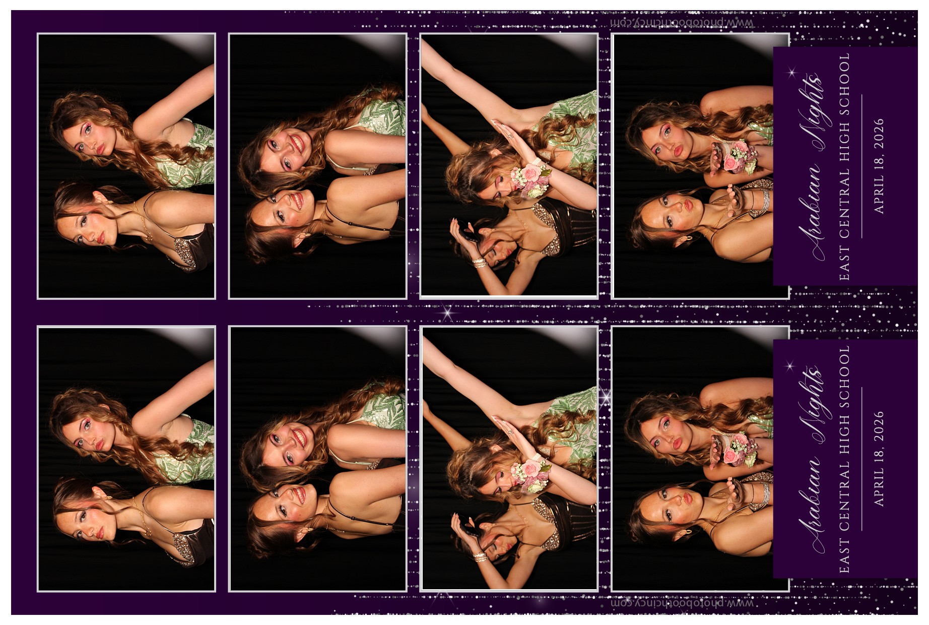 East Central High School Prom | View more photos from the event at gallery.photoboothcincy.com/u/PhotoBoothCincy/East-Central-High-School-Prom