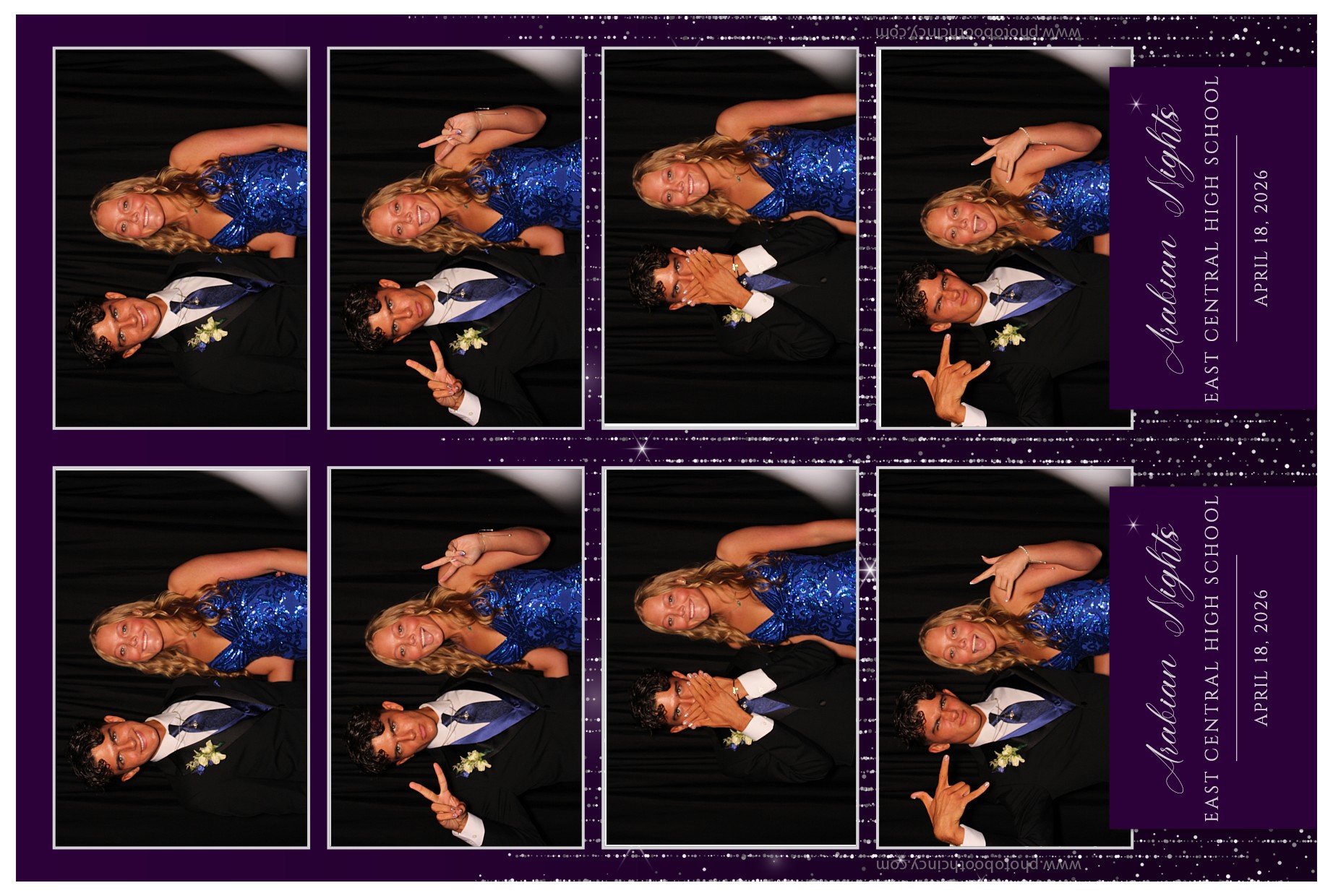 East Central High School Prom | View more photos from the event at gallery.photoboothcincy.com/u/PhotoBoothCincy/East-Central-High-School-Prom