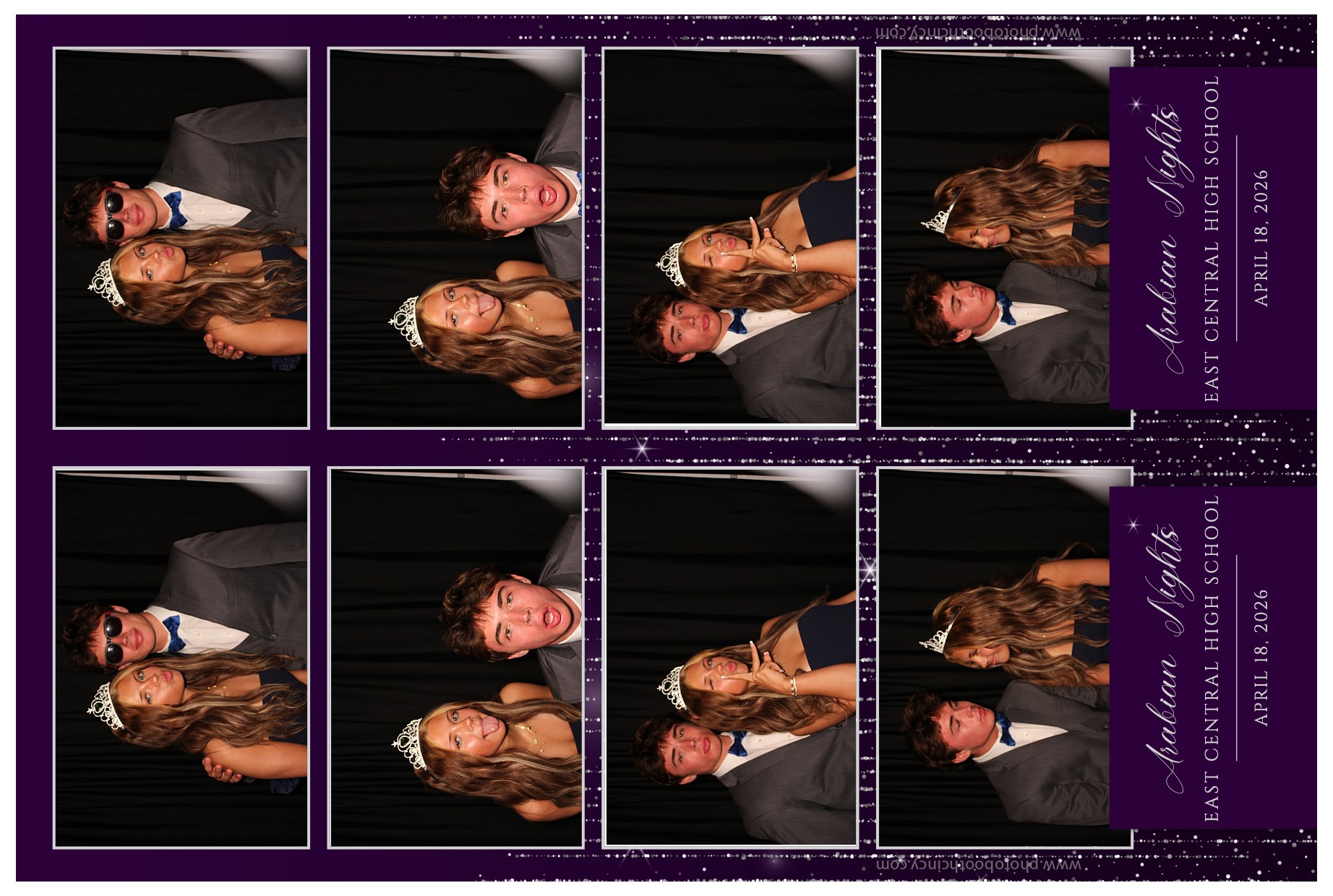 East Central High School Prom | View more photos from the event at gallery.photoboothcincy.com/u/PhotoBoothCincy/East-Central-High-School-Prom